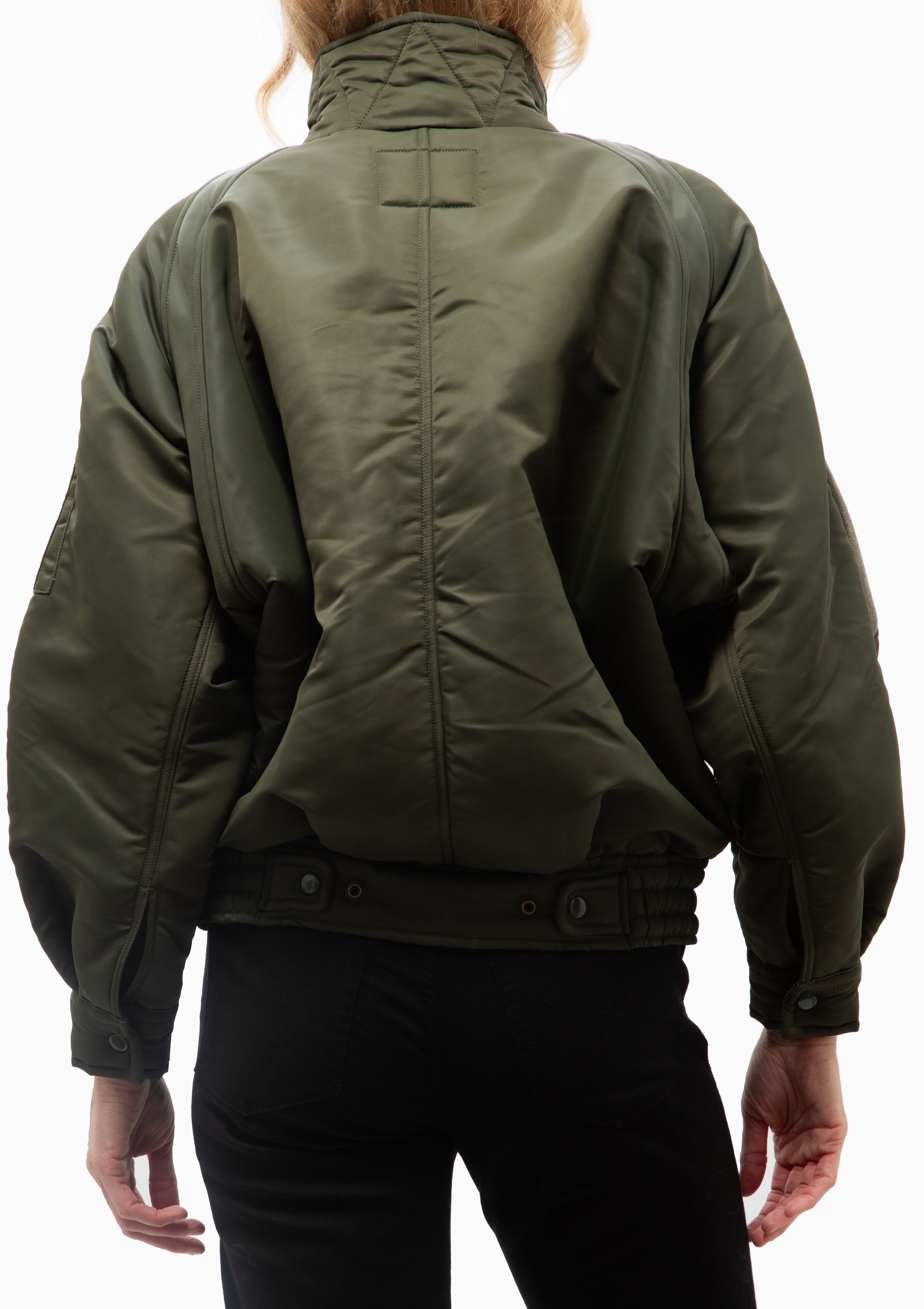 Ribbed Flight Bomber | Olive