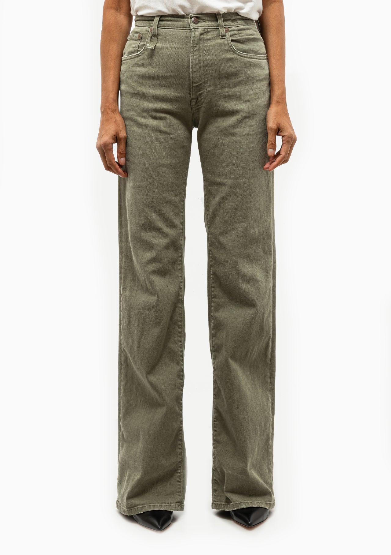 Jane Jean | Olive Green Stretch