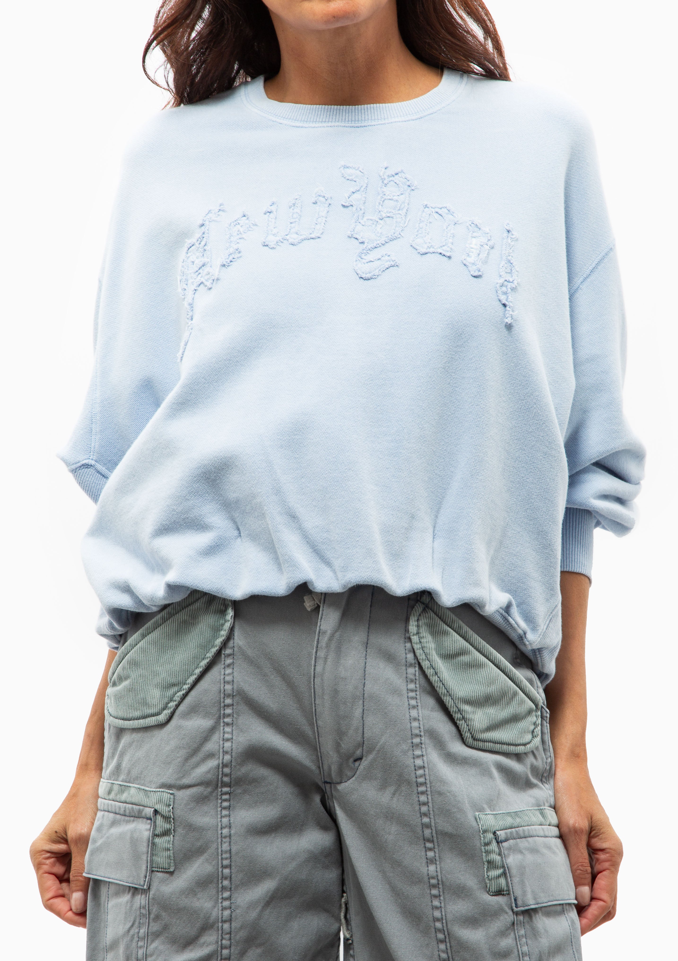 New York Balloon Crewneck | Light Blue