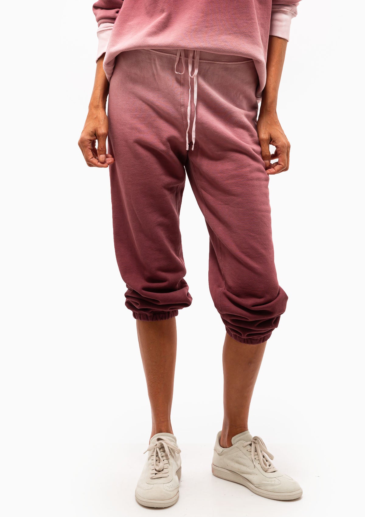 Dip Dye Topanga Pant | Bordeaux Mist