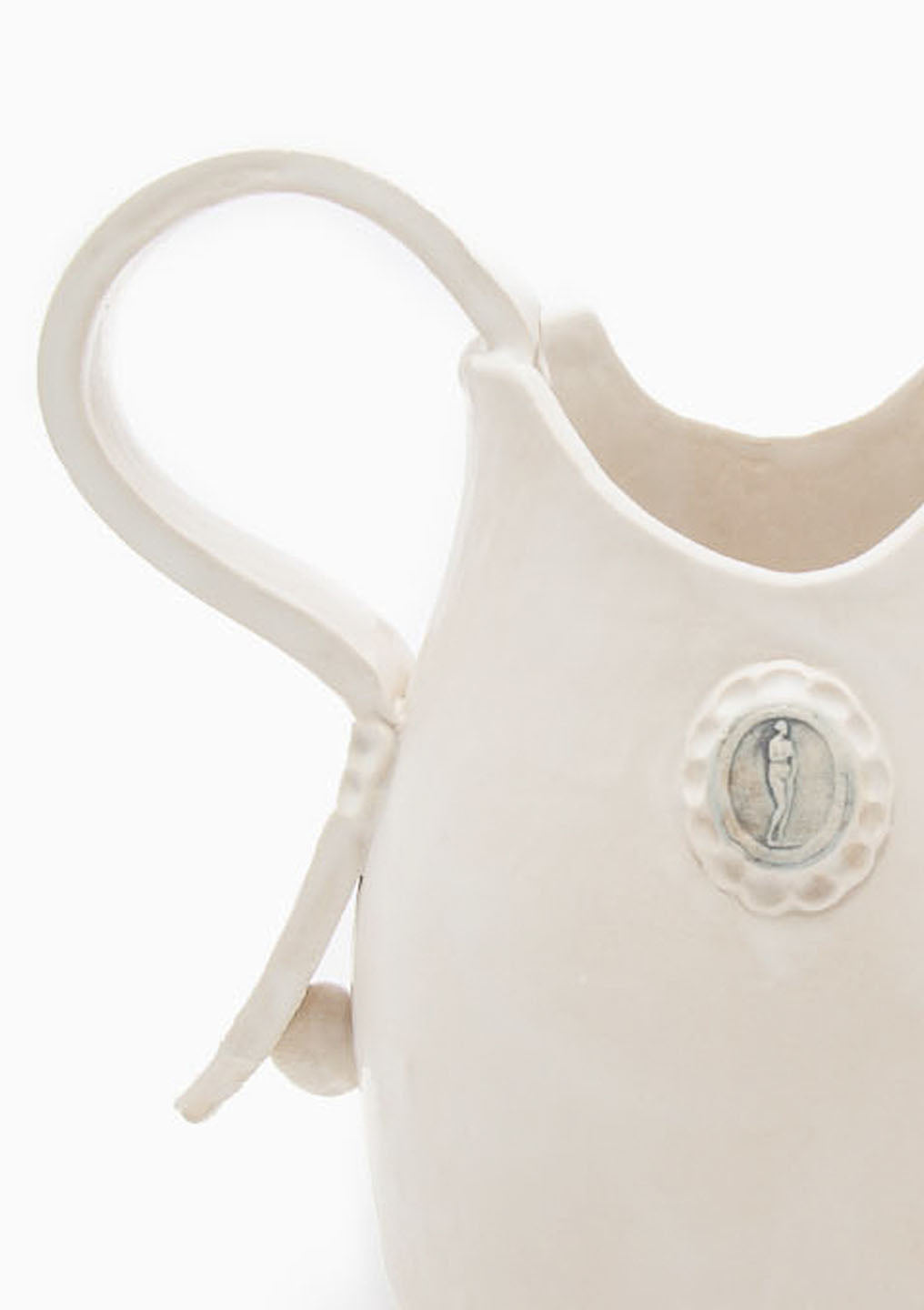 Venus Coin Handmade Pitcher | Egret