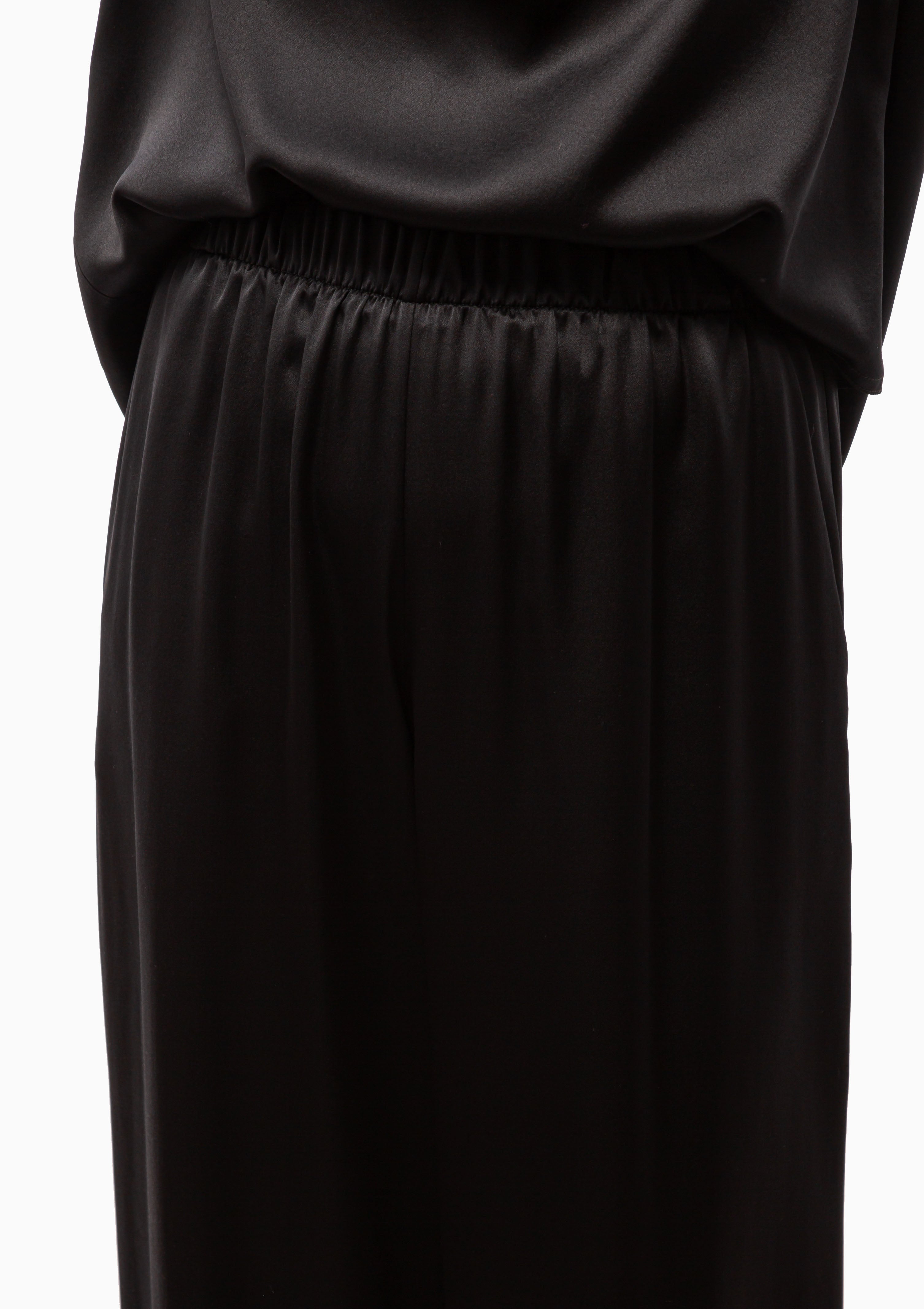 Brynn Wide Leg Pant | Black