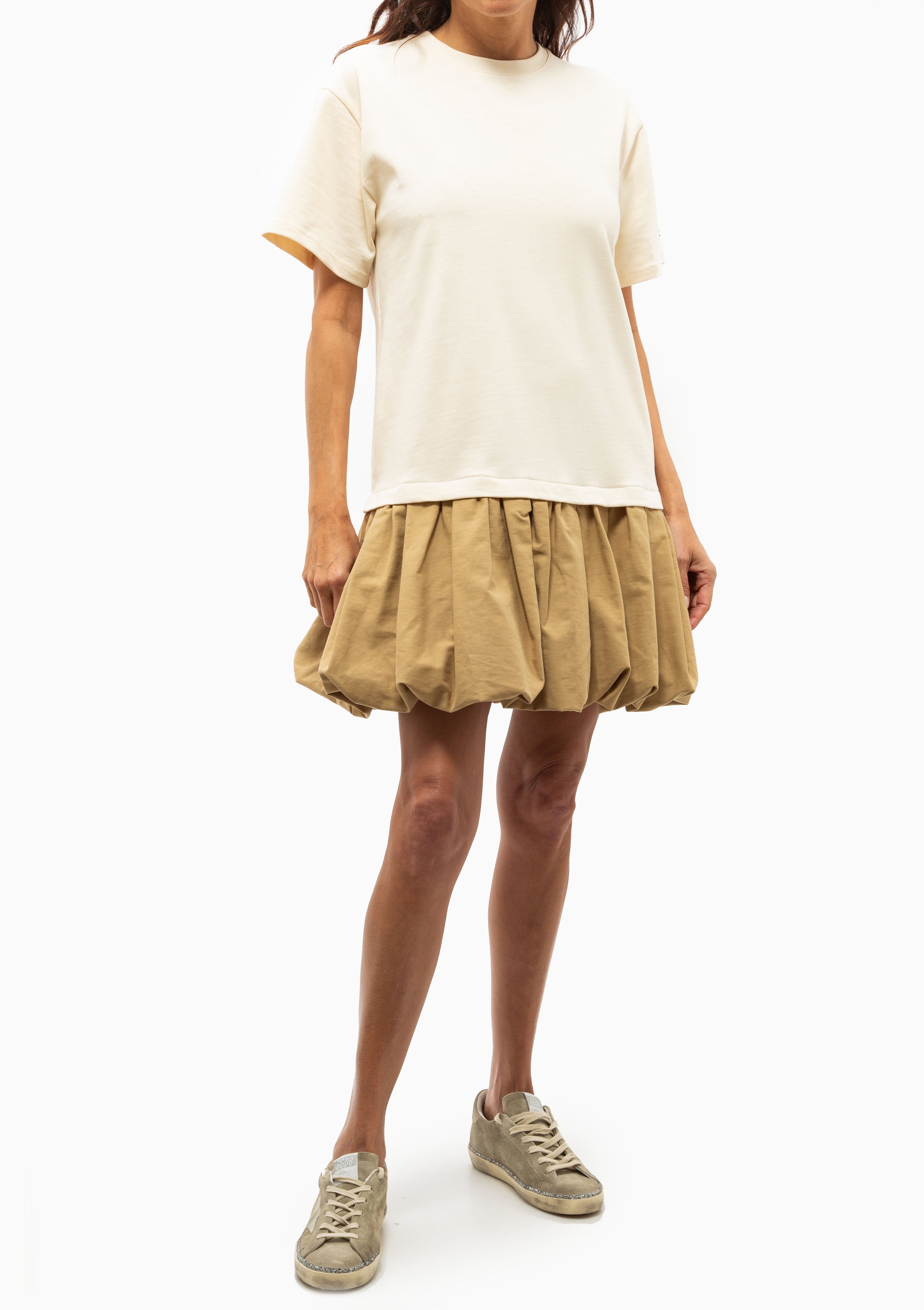 Carolina Chino T-Shirt Bubble Dress | Chino