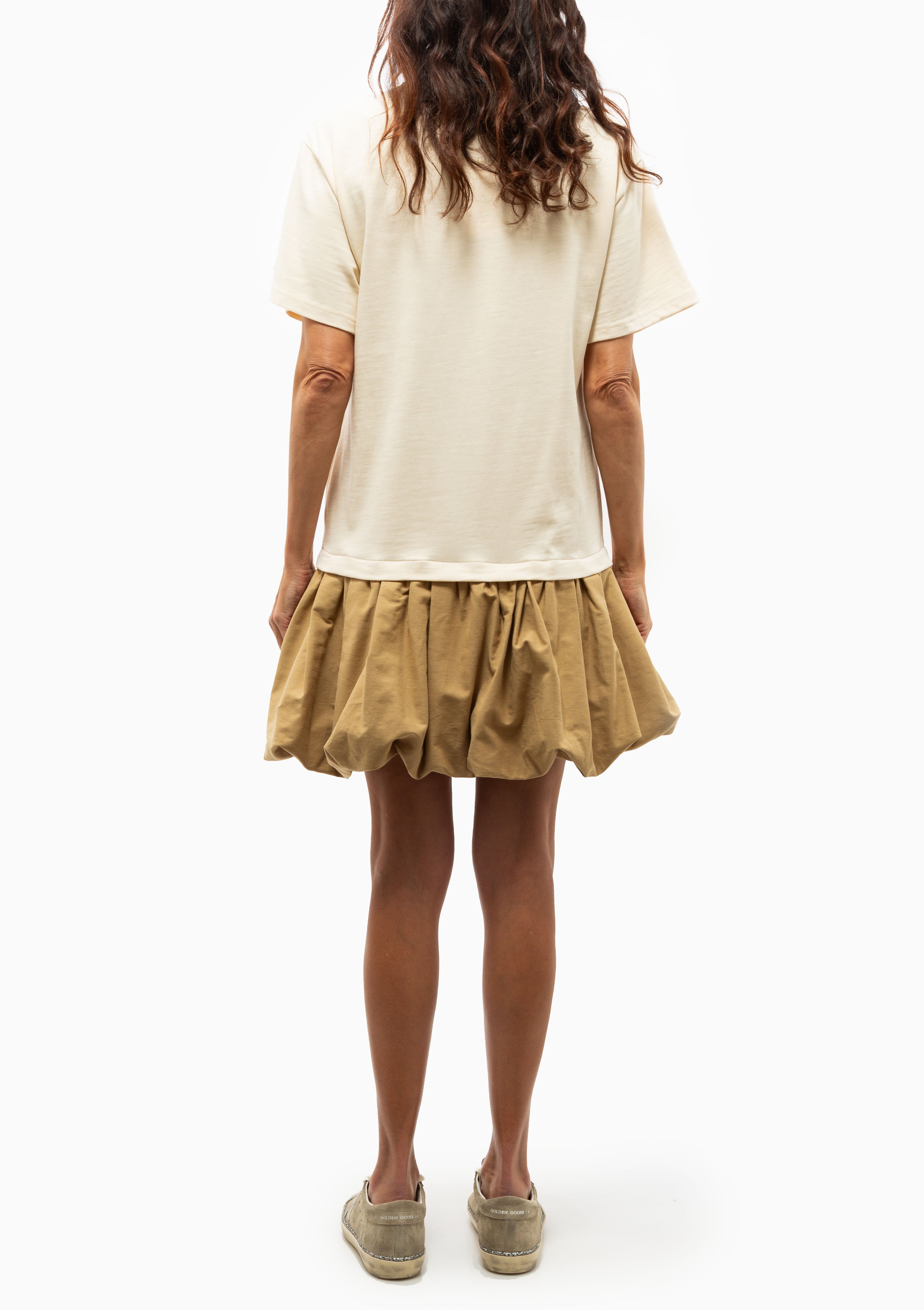 Carolina Chino T-Shirt Bubble Dress | Chino