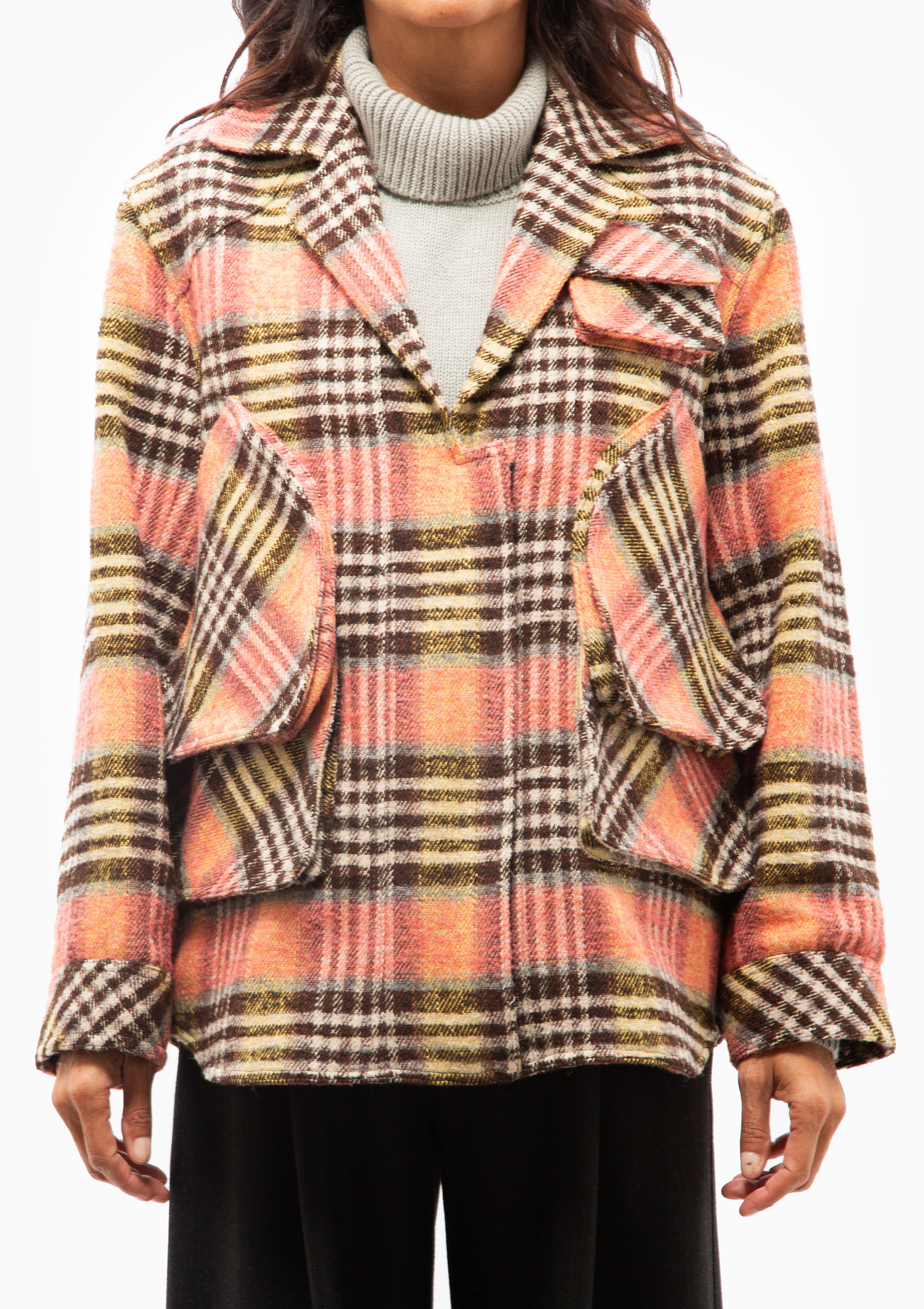 Barn Jacket | Rose Plaid