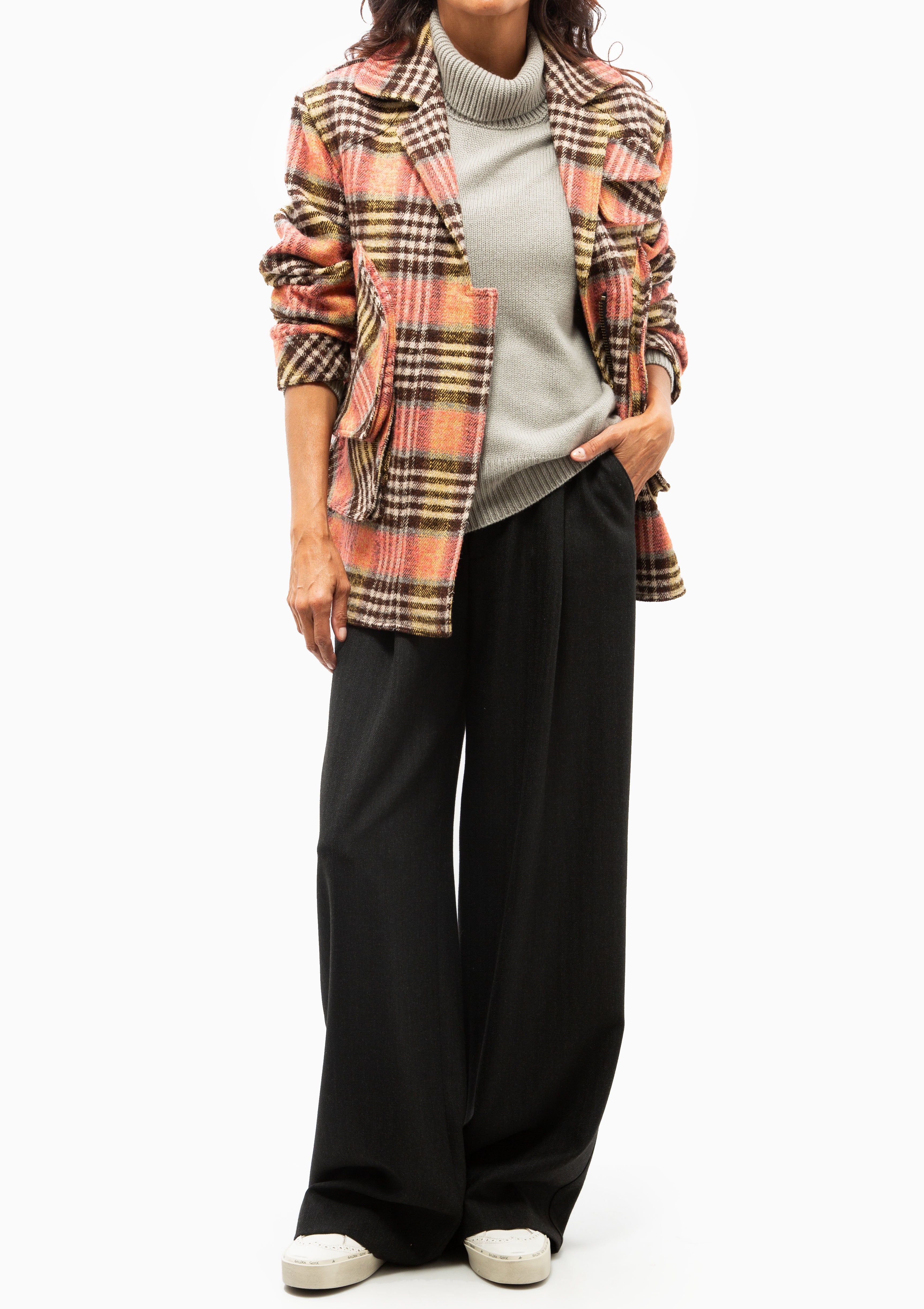 Barn Jacket | Rose Plaid