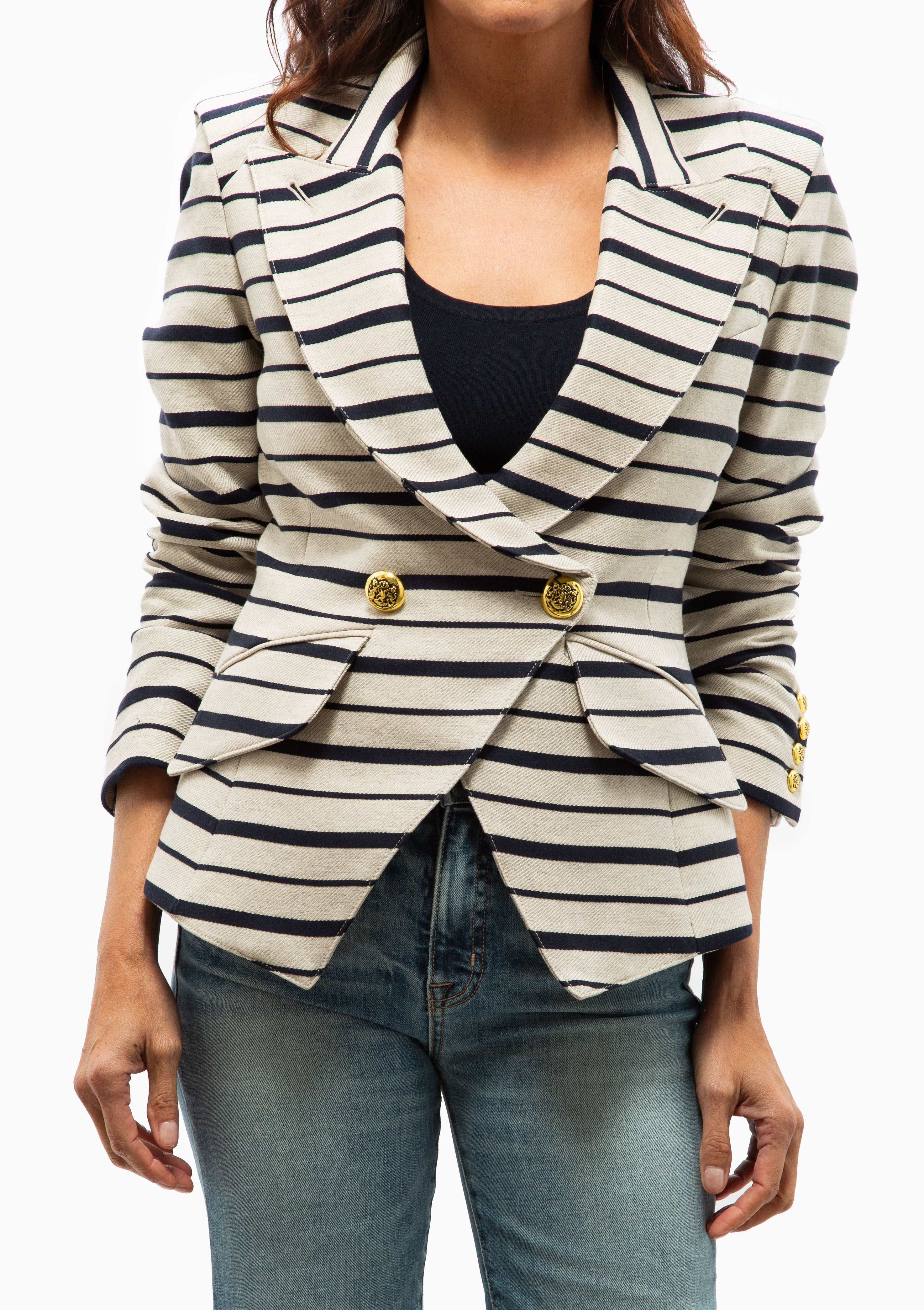 Crossover Blazer | Stone Navy