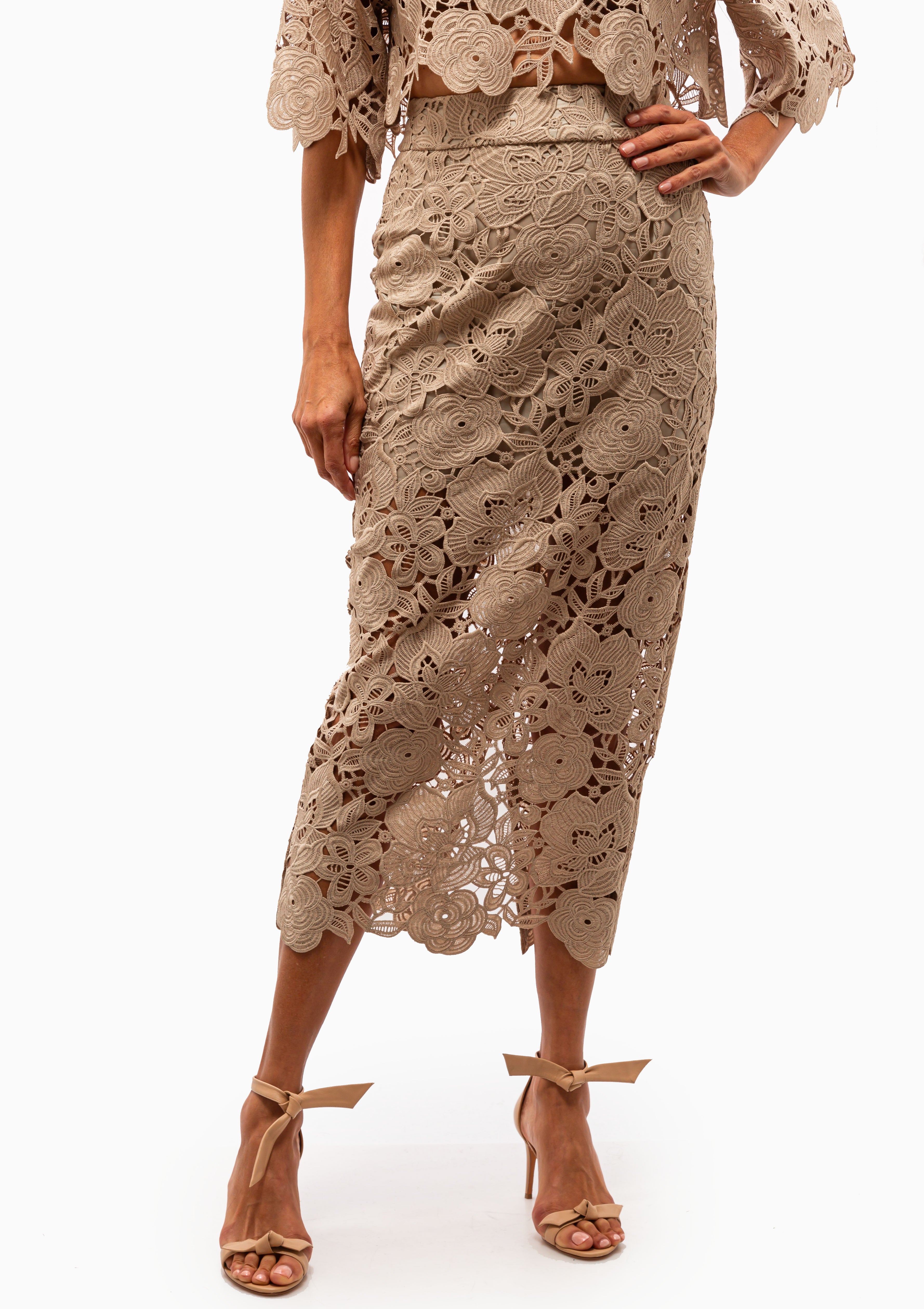 販売正規TODAYFUL Lace Pencil Skirt ロングスカート