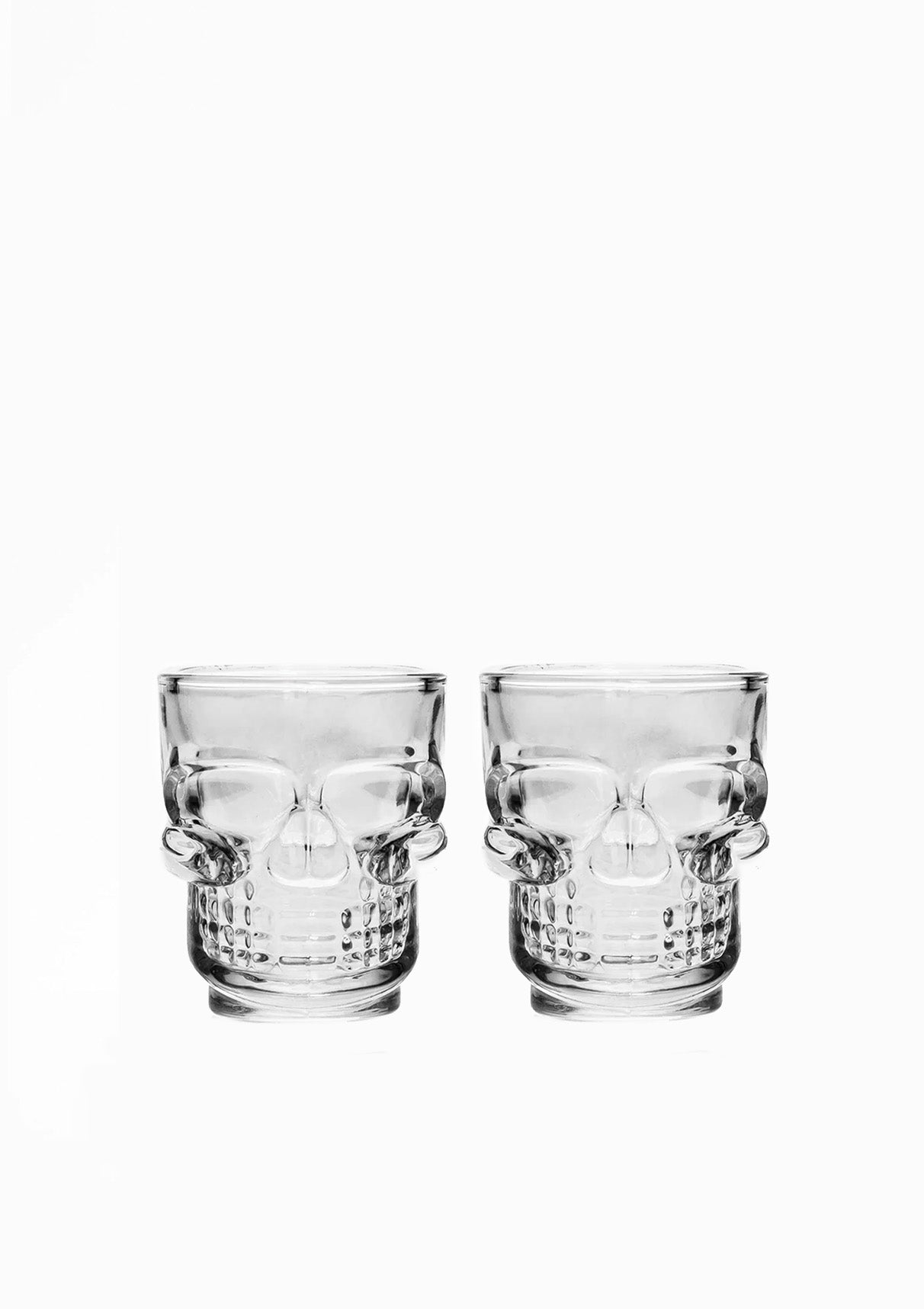 Skull Shot Glass Pair