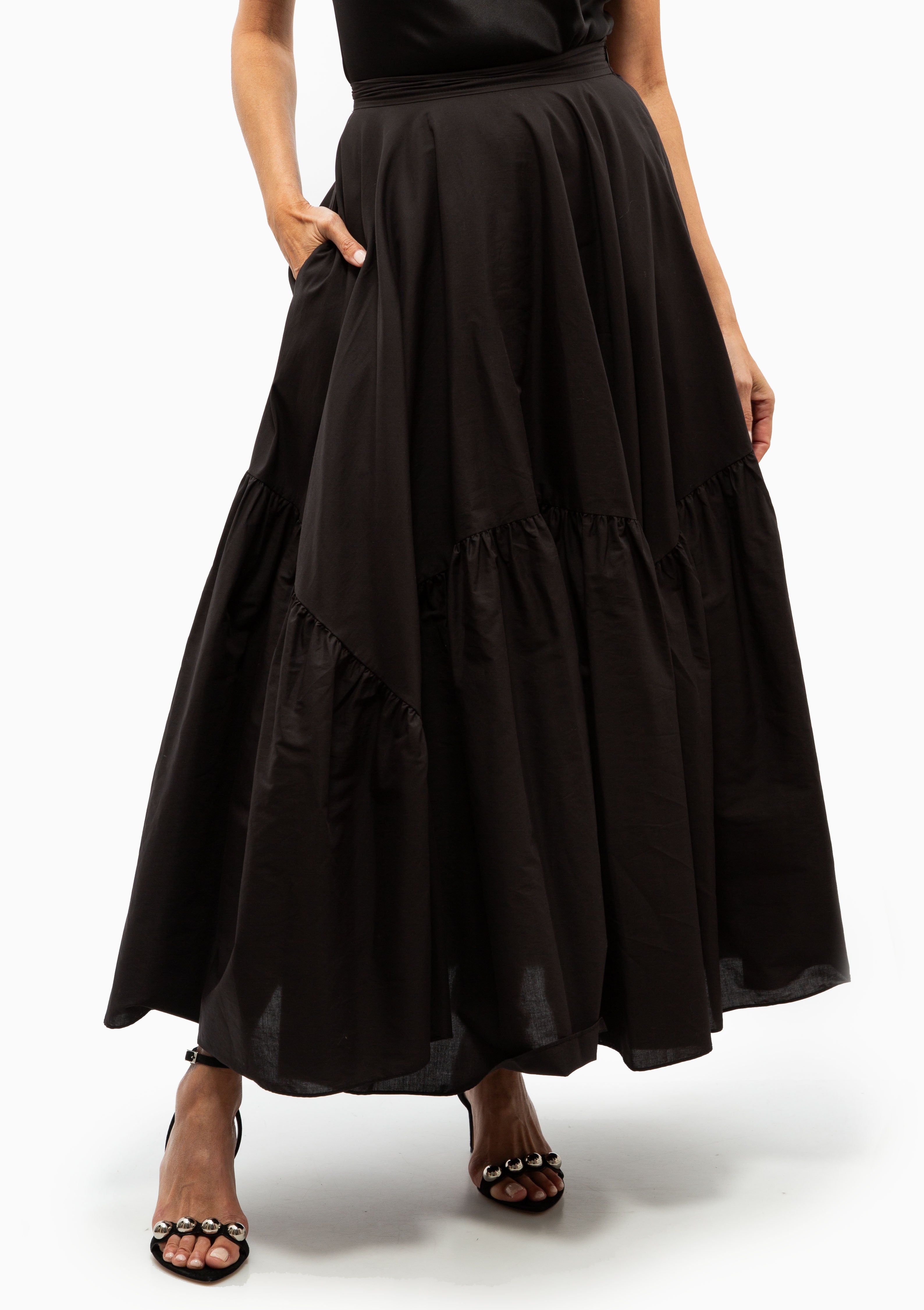 Astree Skirt | Noir