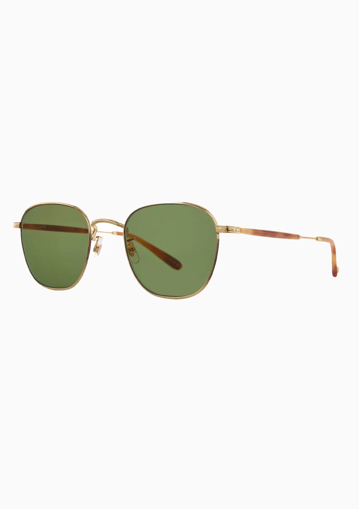 World Sunglasses | Gold-Ember Tortoise/Semi-Flat Green