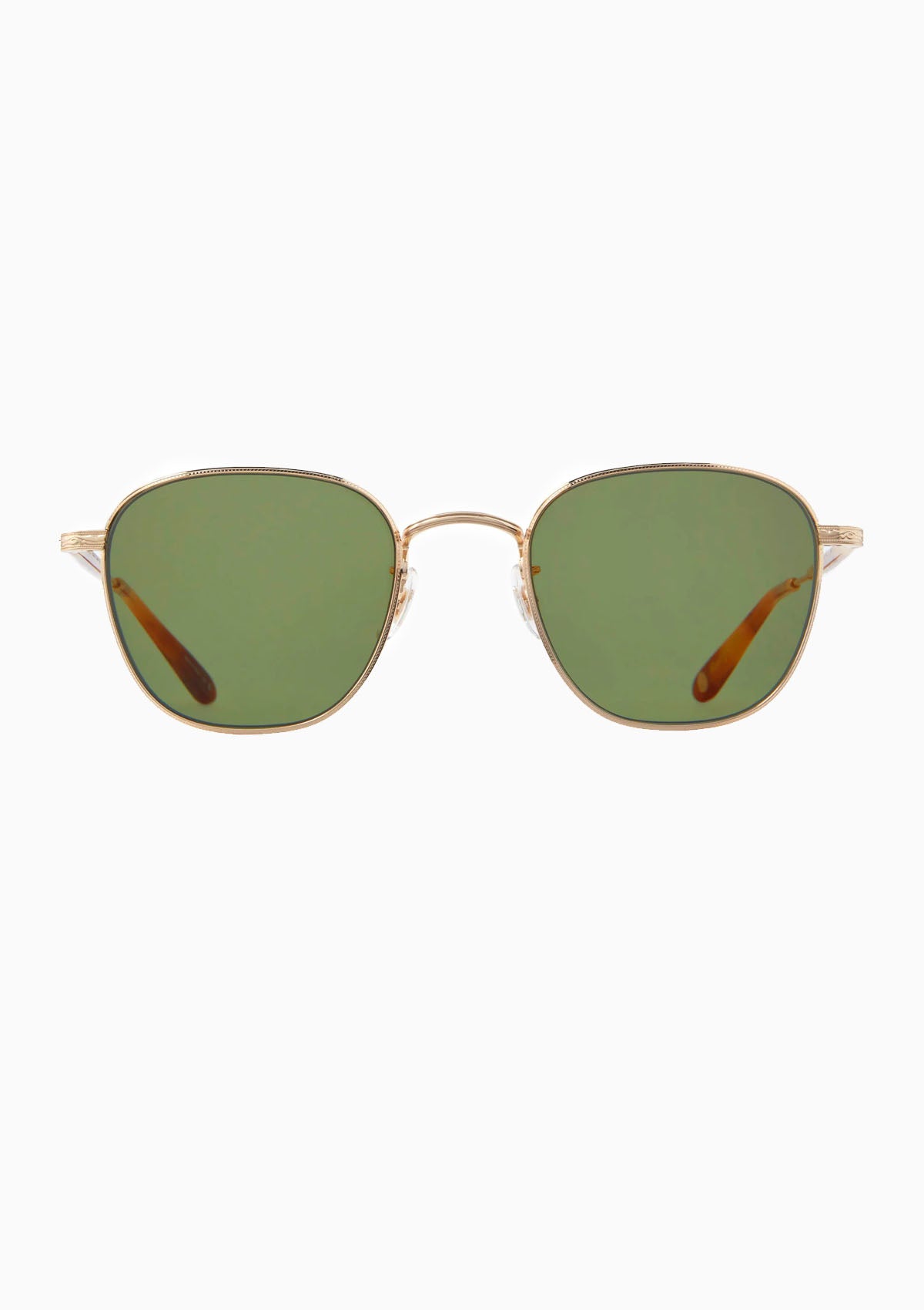 World Sunglasses | Gold-Ember Tortoise/Semi-Flat Green