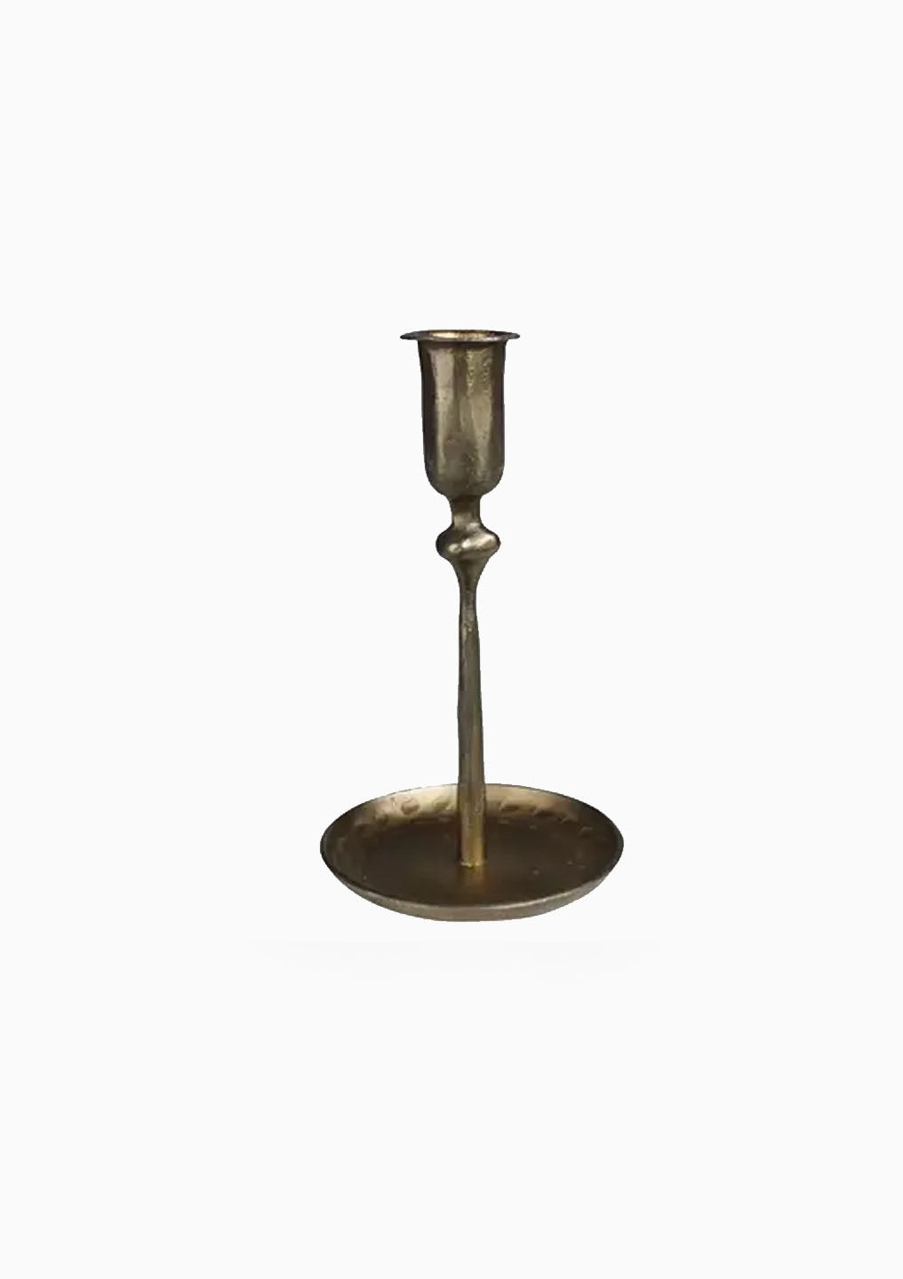 Percy Brass Candlestick | Medium