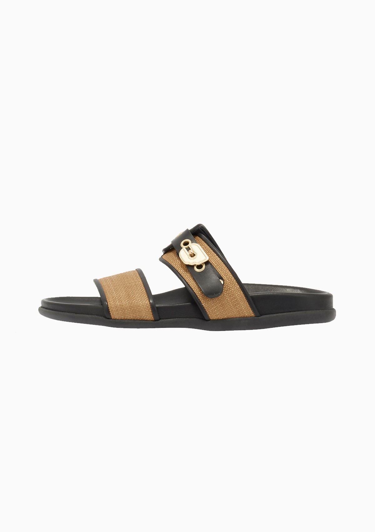 Latria Sandal | Congac/Black