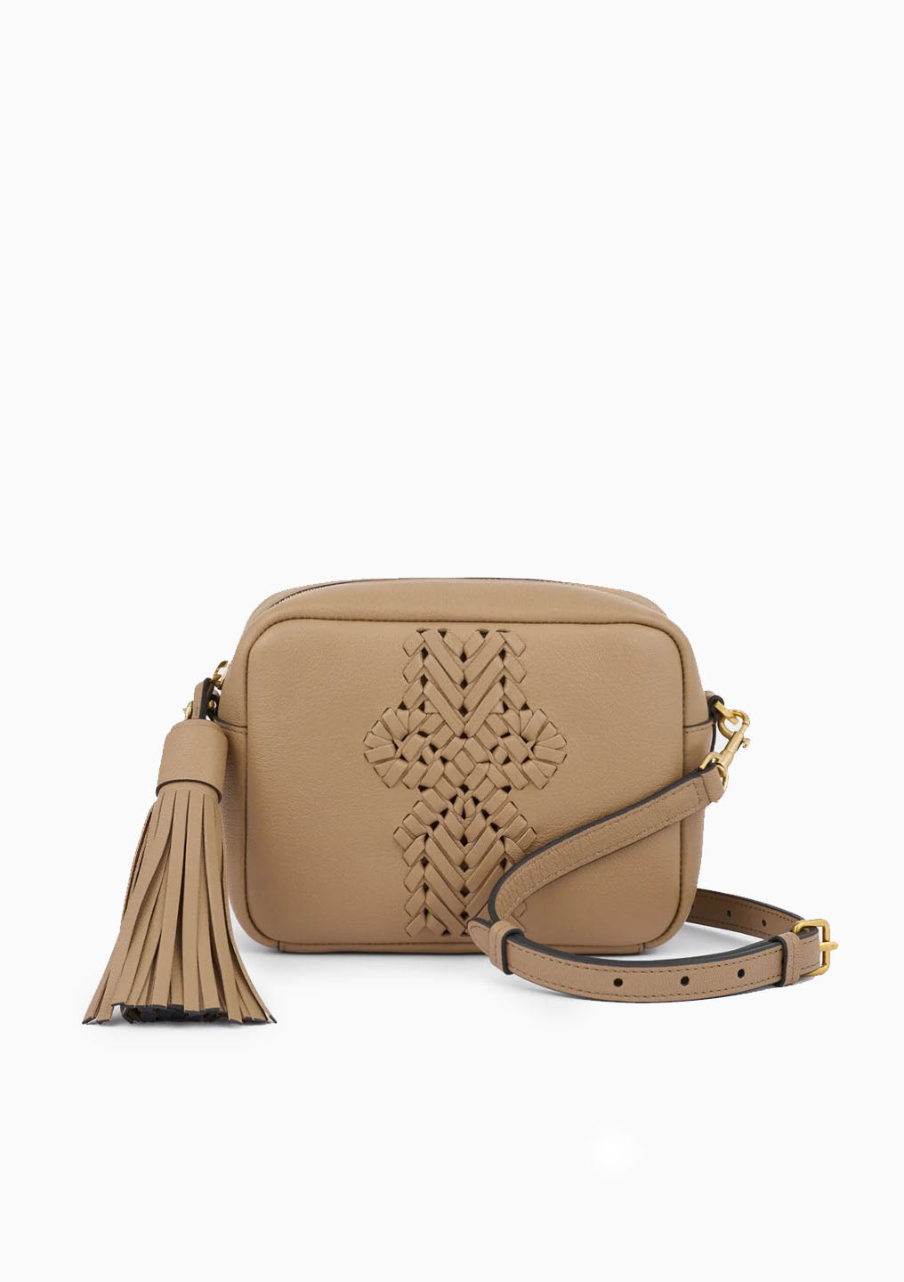 The Neeson Tassel Crossbody | Sand