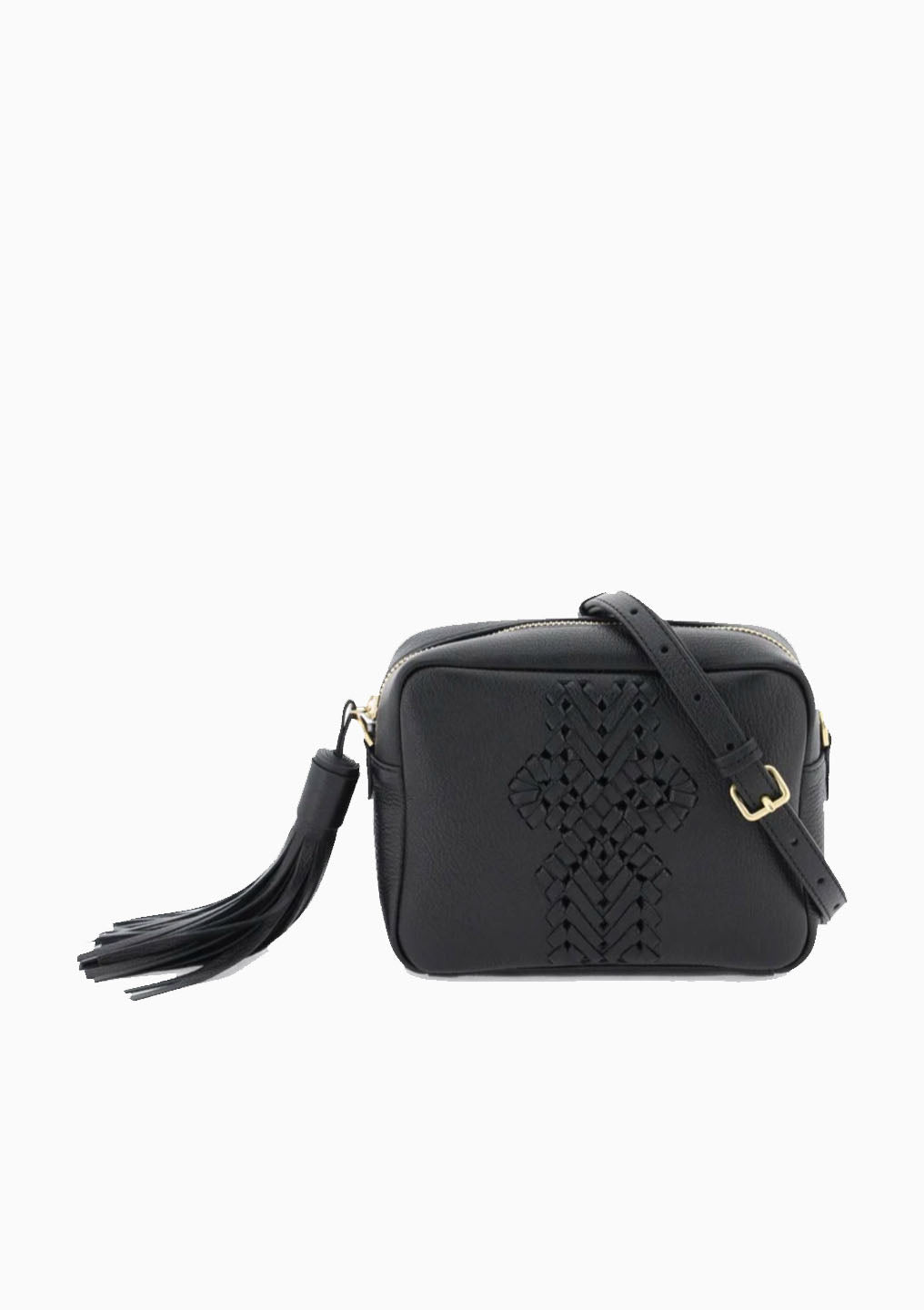 The Neeson Tassel Crossbody | Black