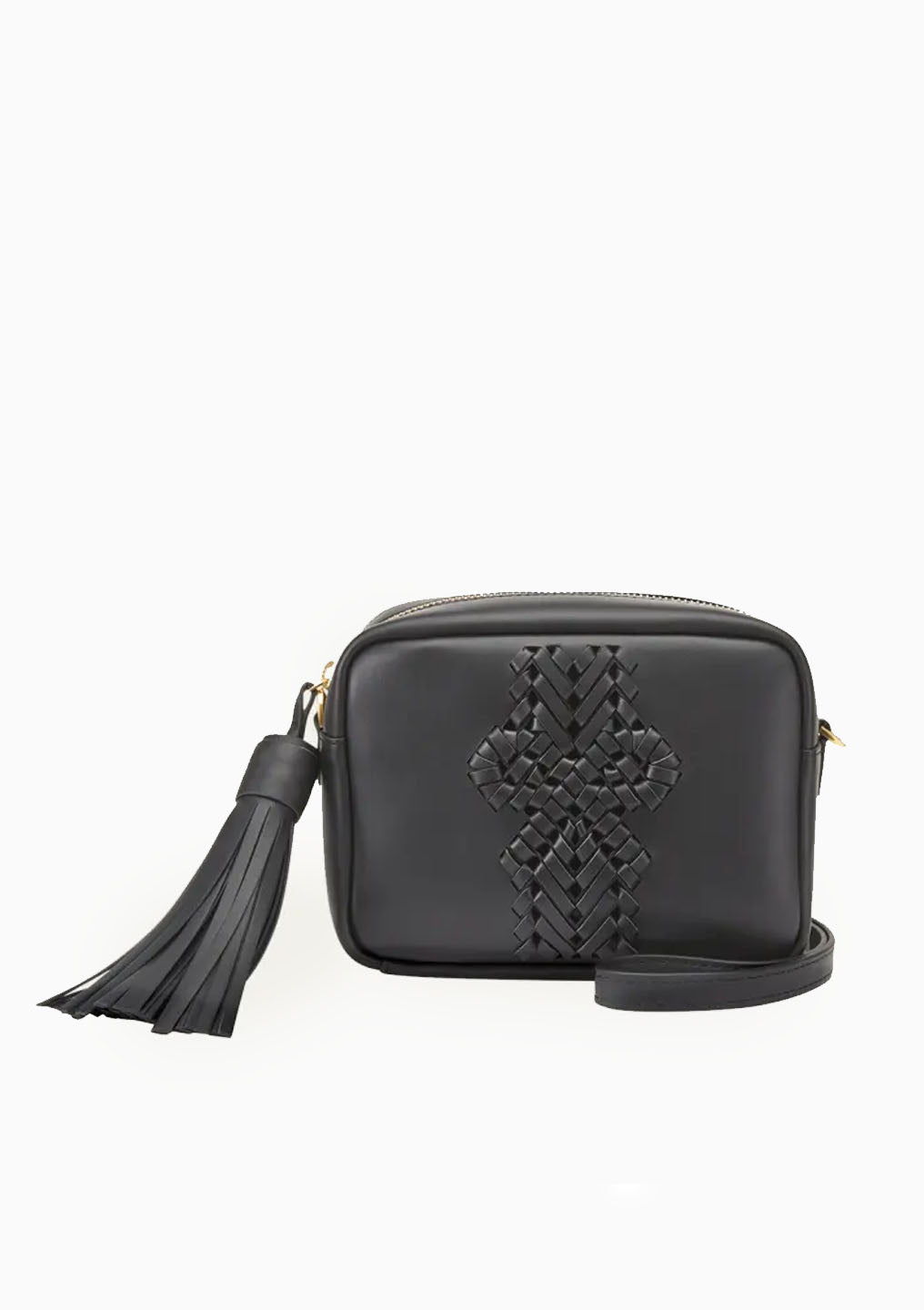 The Neeson Tassel Crossbody | Black