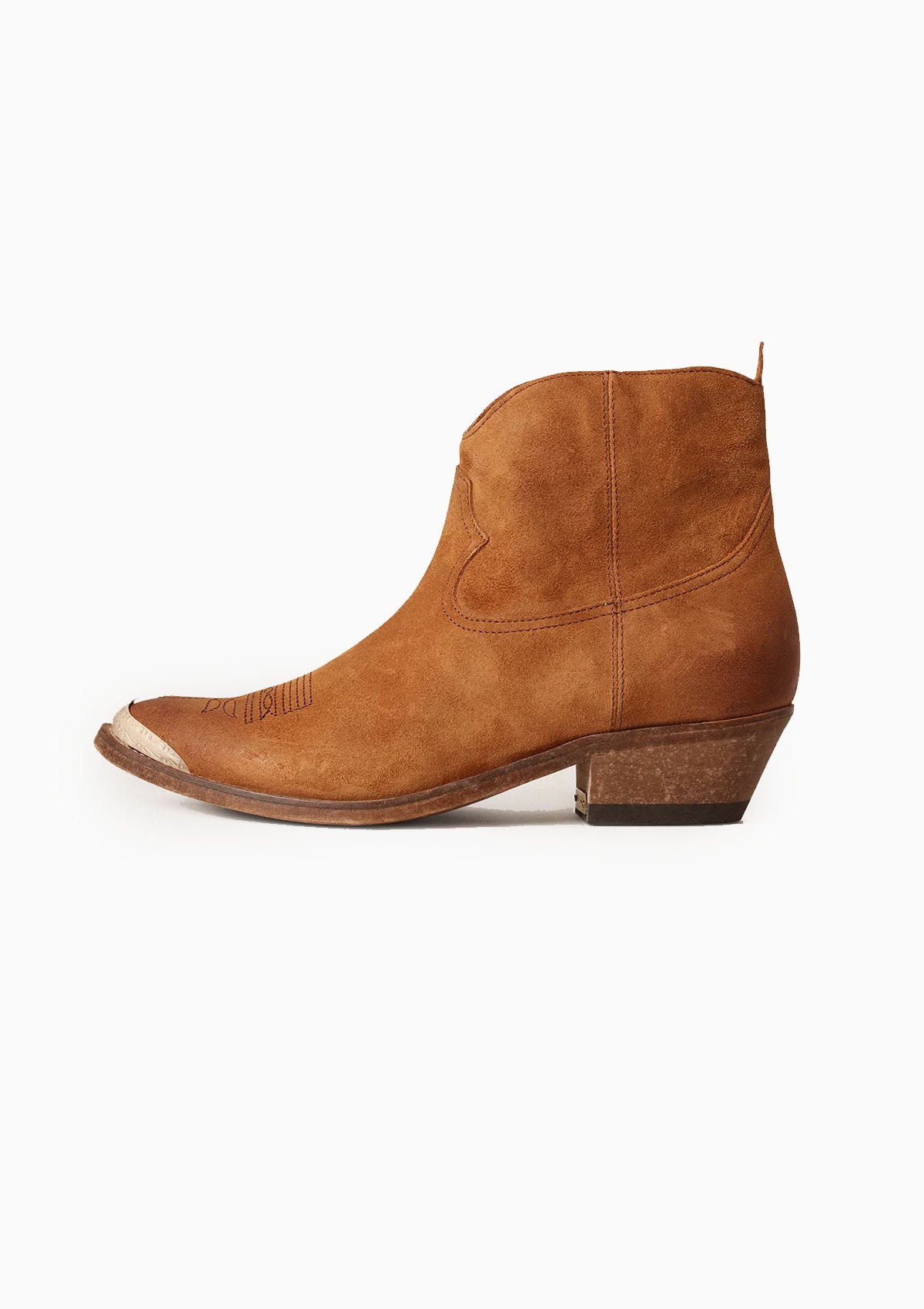 Young Boot Suede | Cognac