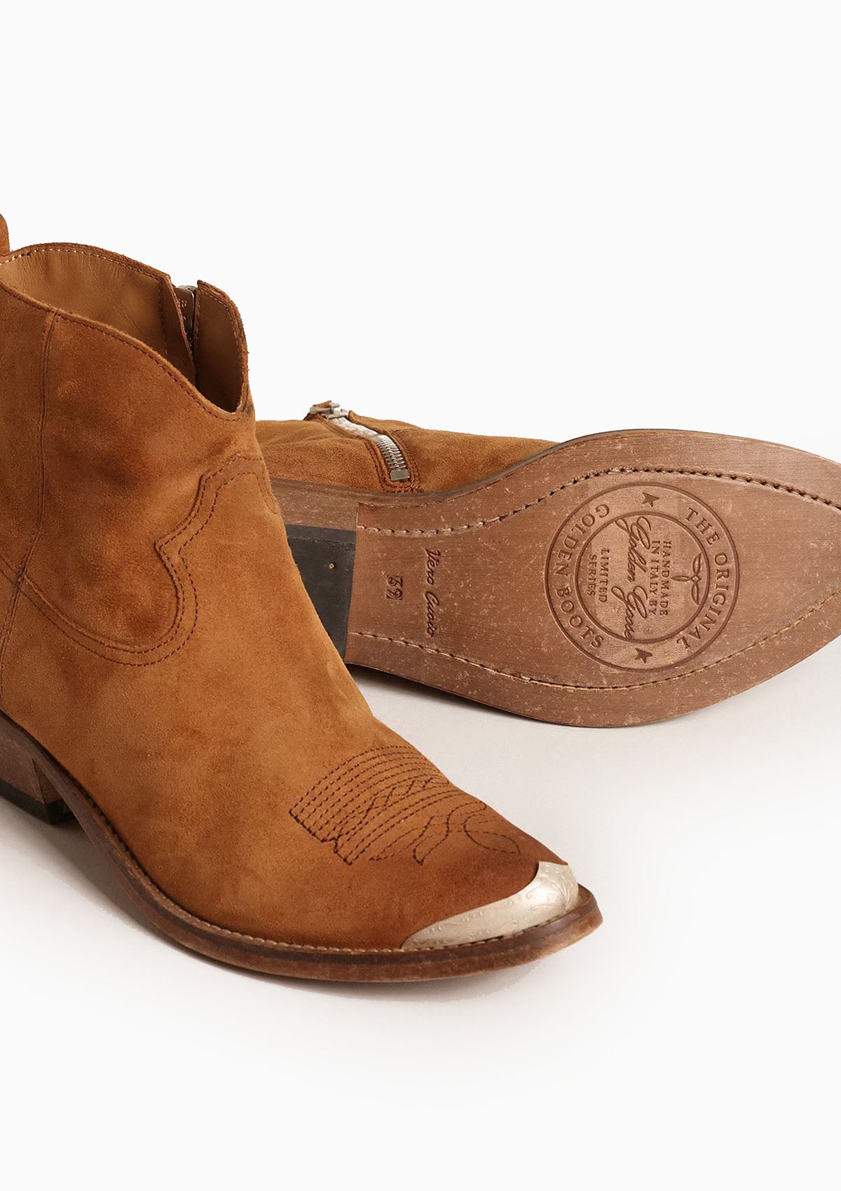 Young Boot Suede | Cognac