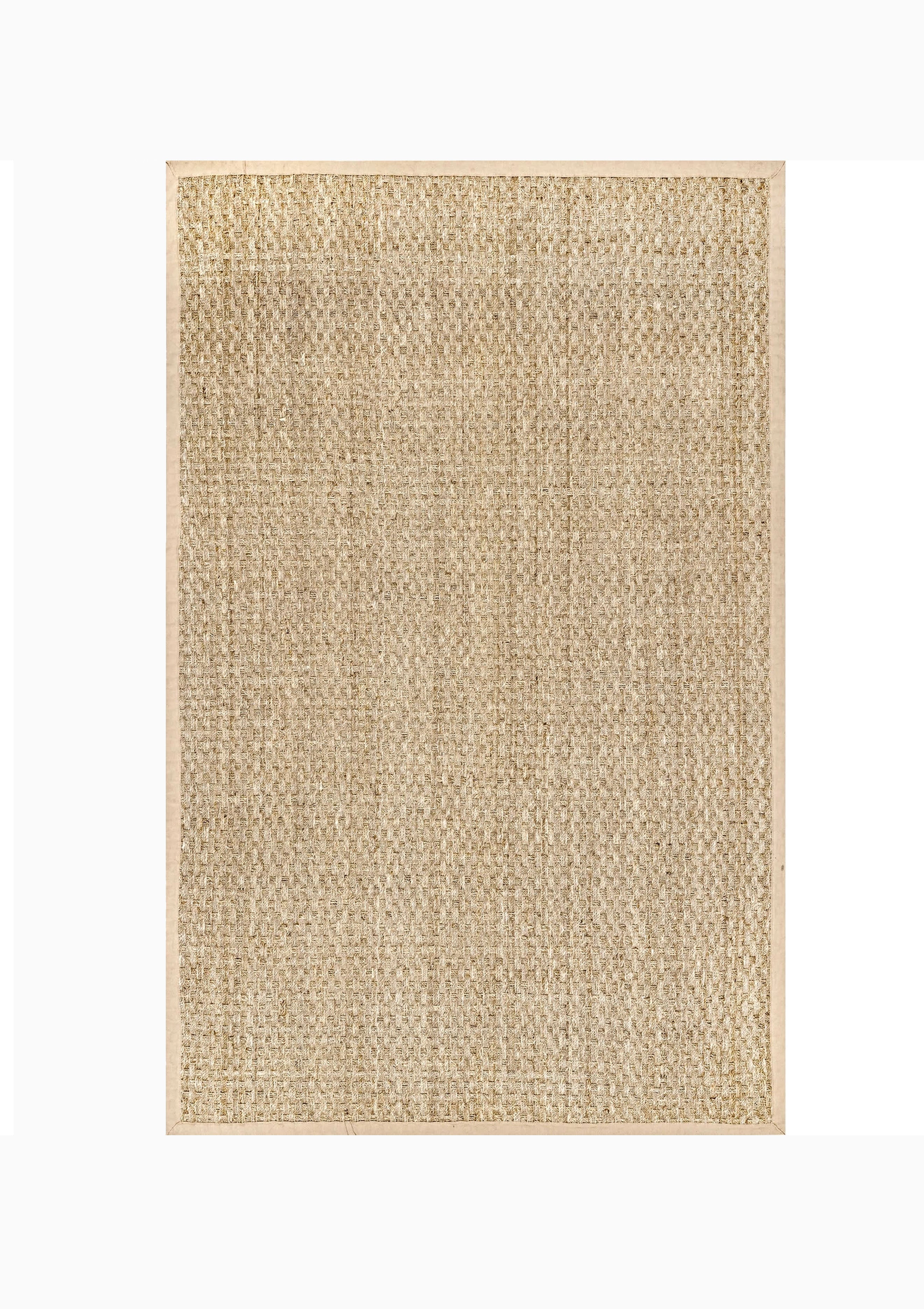 Hesse Checker Weave Seagrass Indoor/Outdoor Area Rug | Natural, 2'x3'