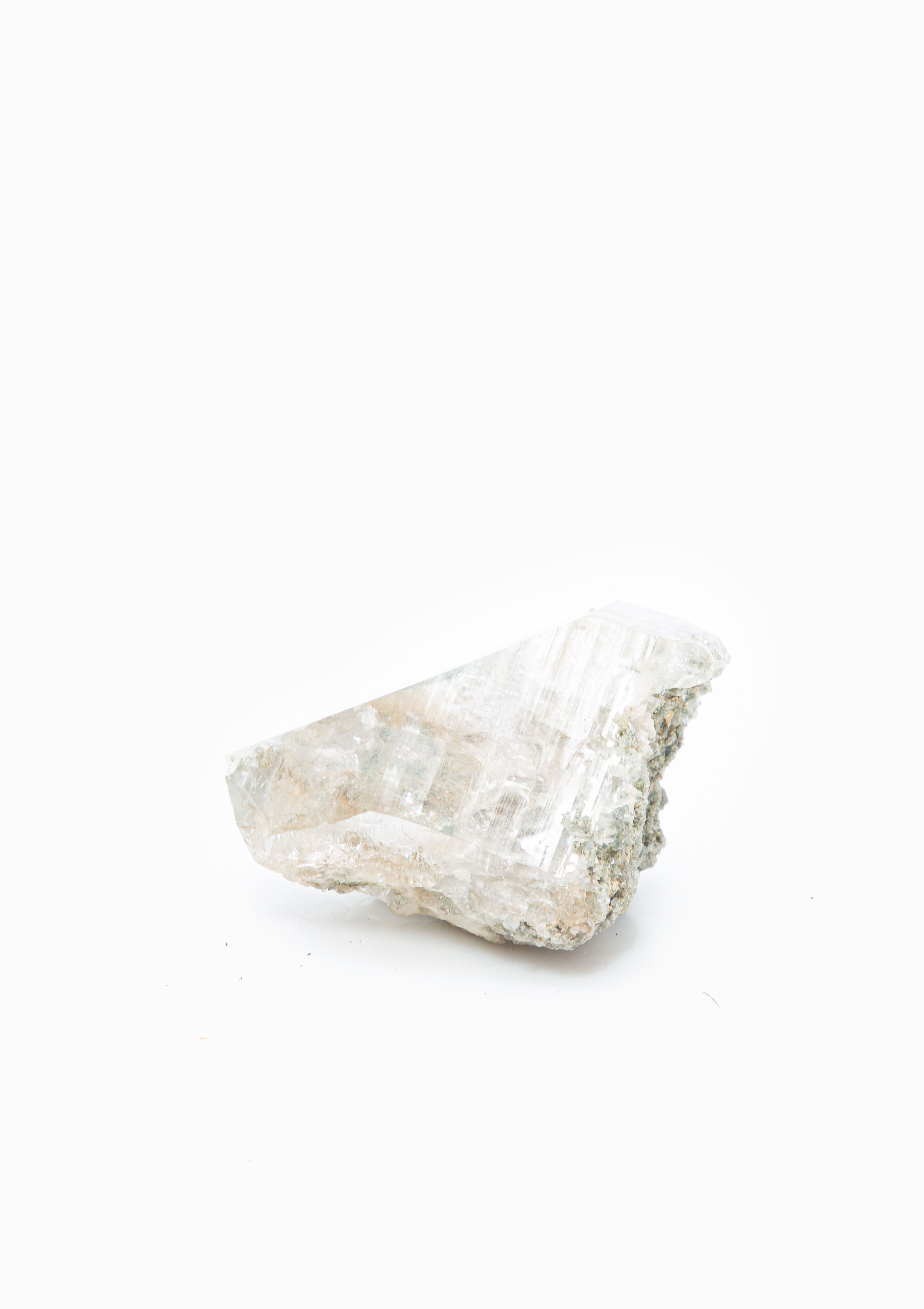 Himalayan Quartz Crystal 51 | Chlorite & Gold Rutile