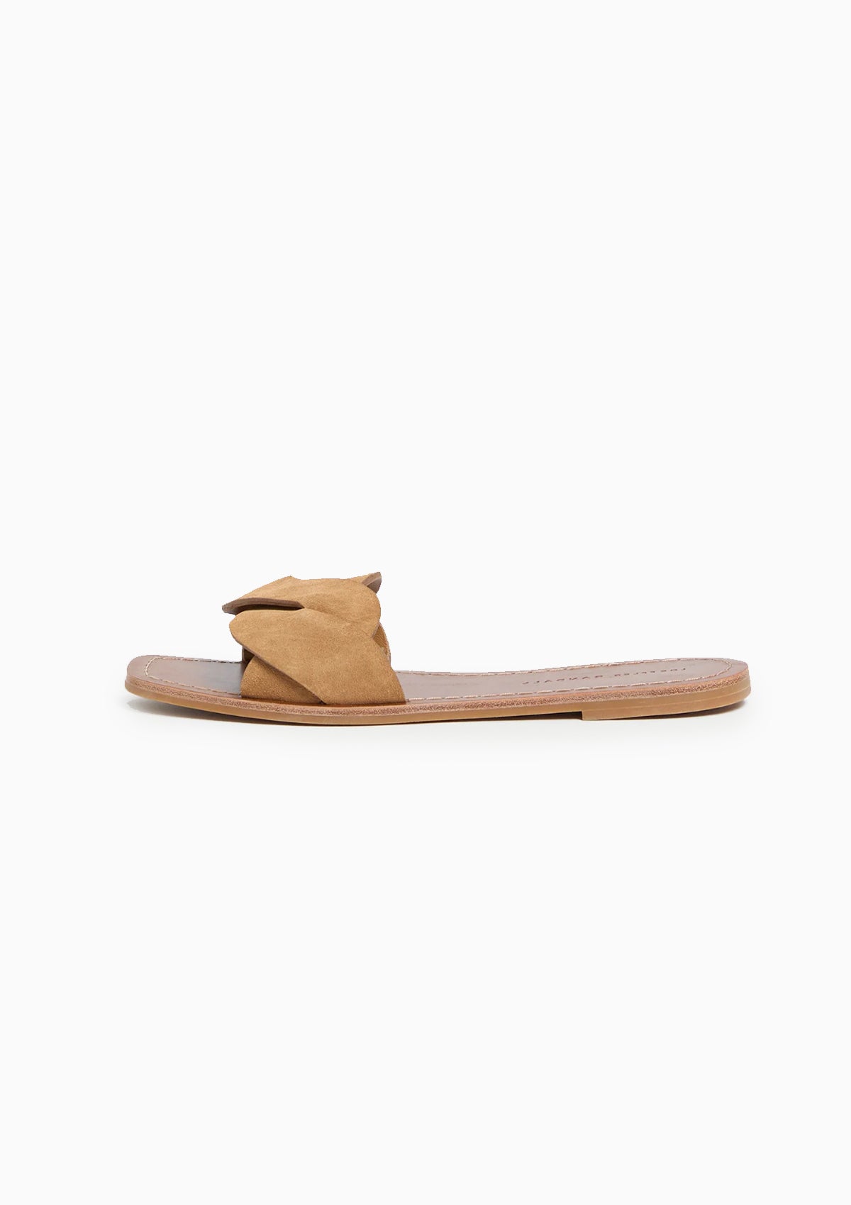 Willajo Suede Braid Sandal | Toffee