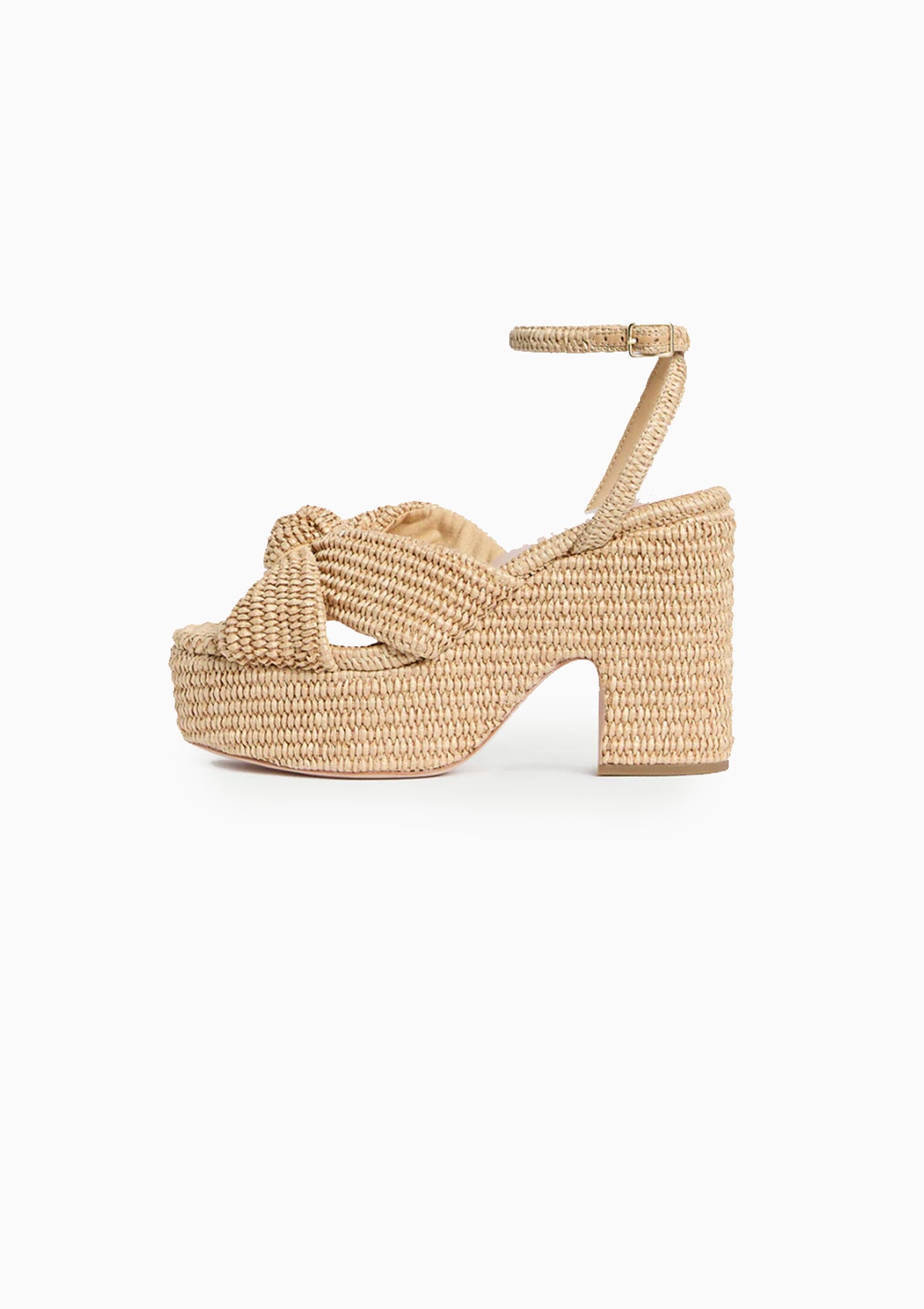 Liza Platform Sandal | Natural