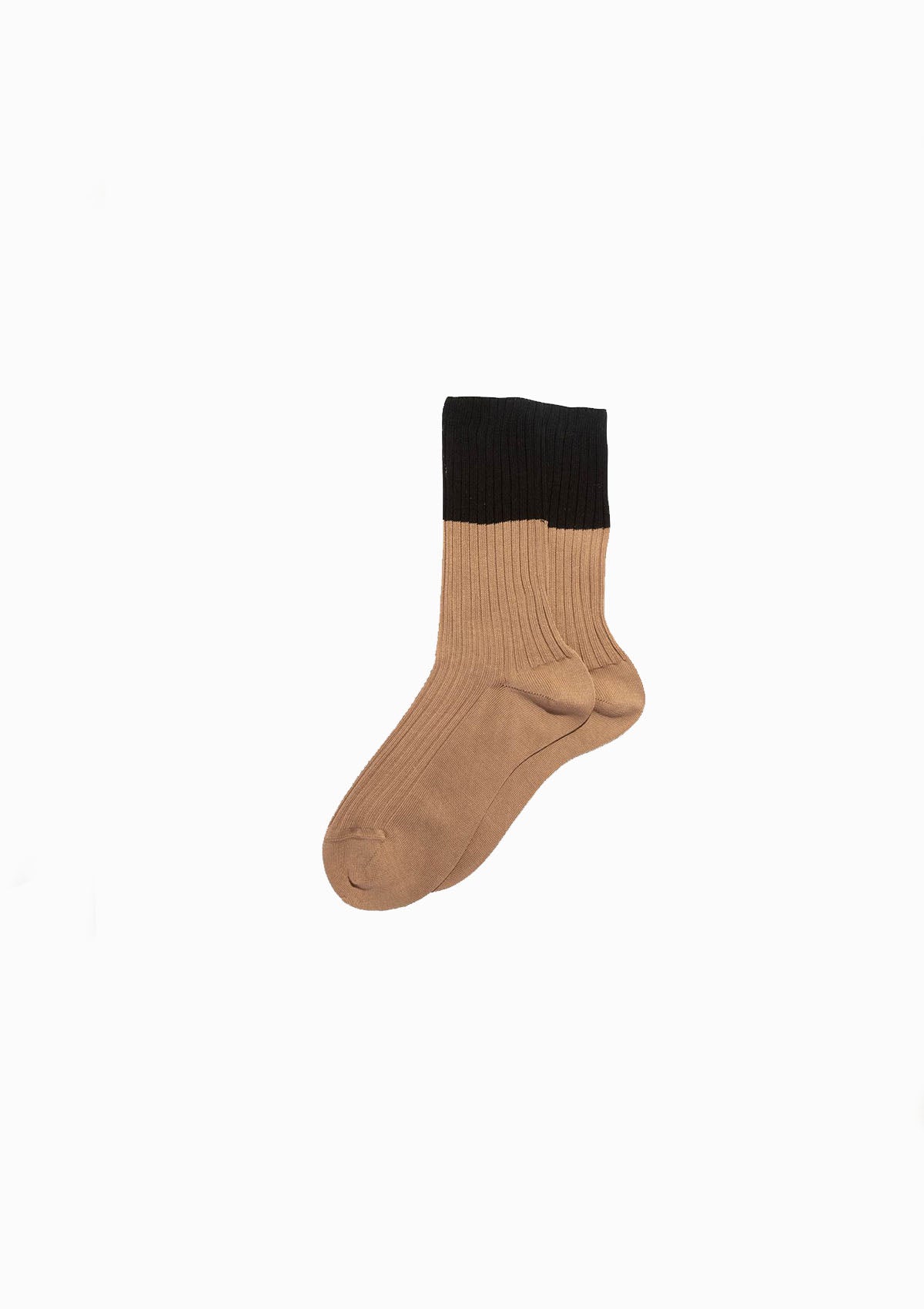 Contrast Socks | Nocciola