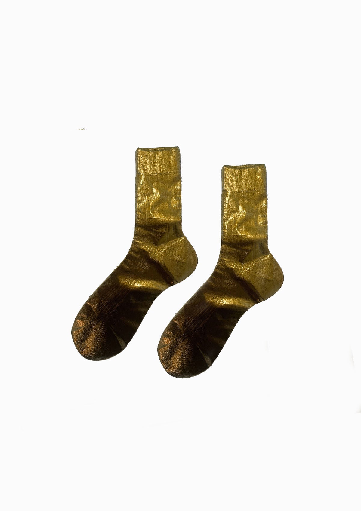 One Ribbed Laminated Socks | Bosco