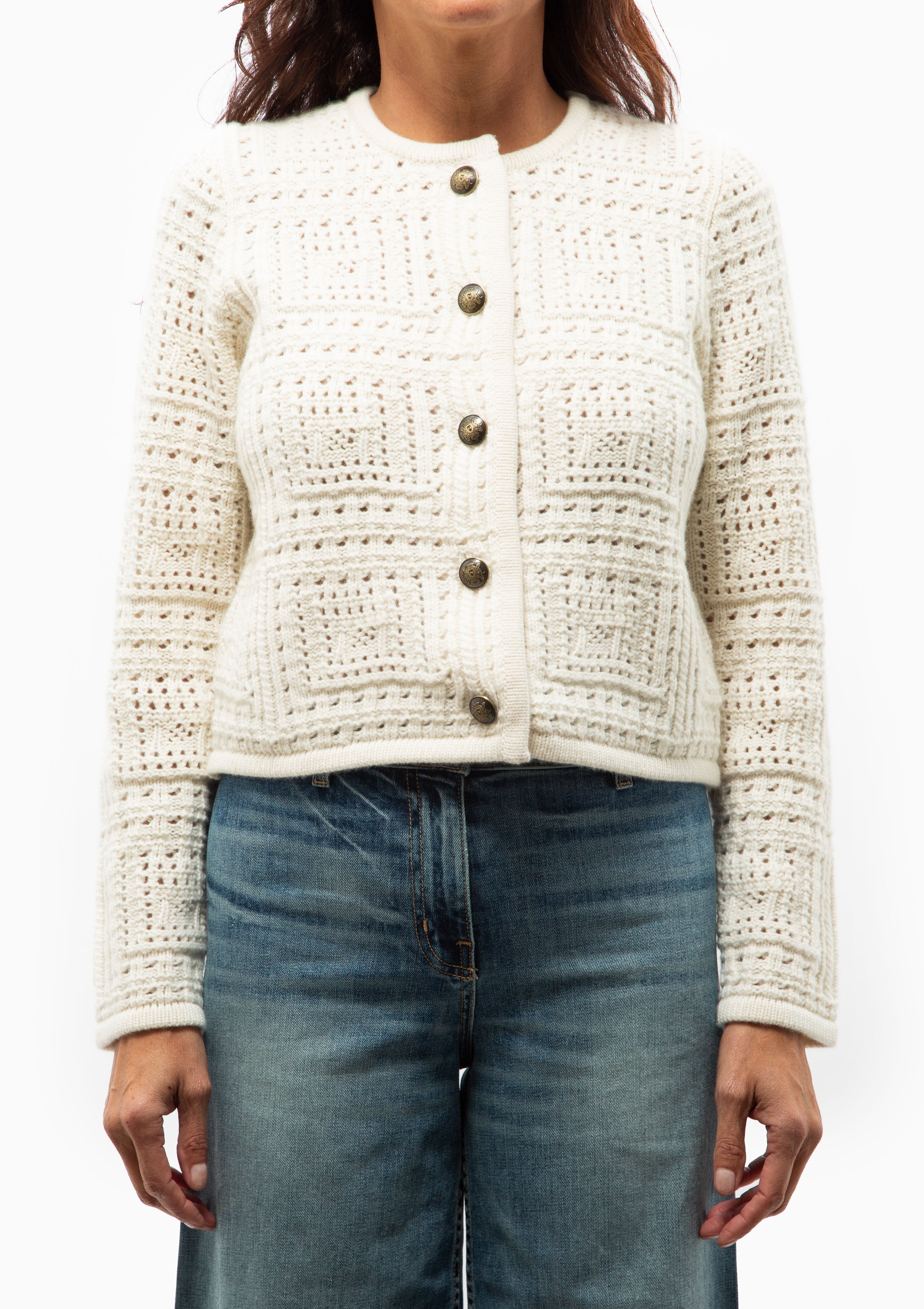 Harry Sweater Jacket | Ivory