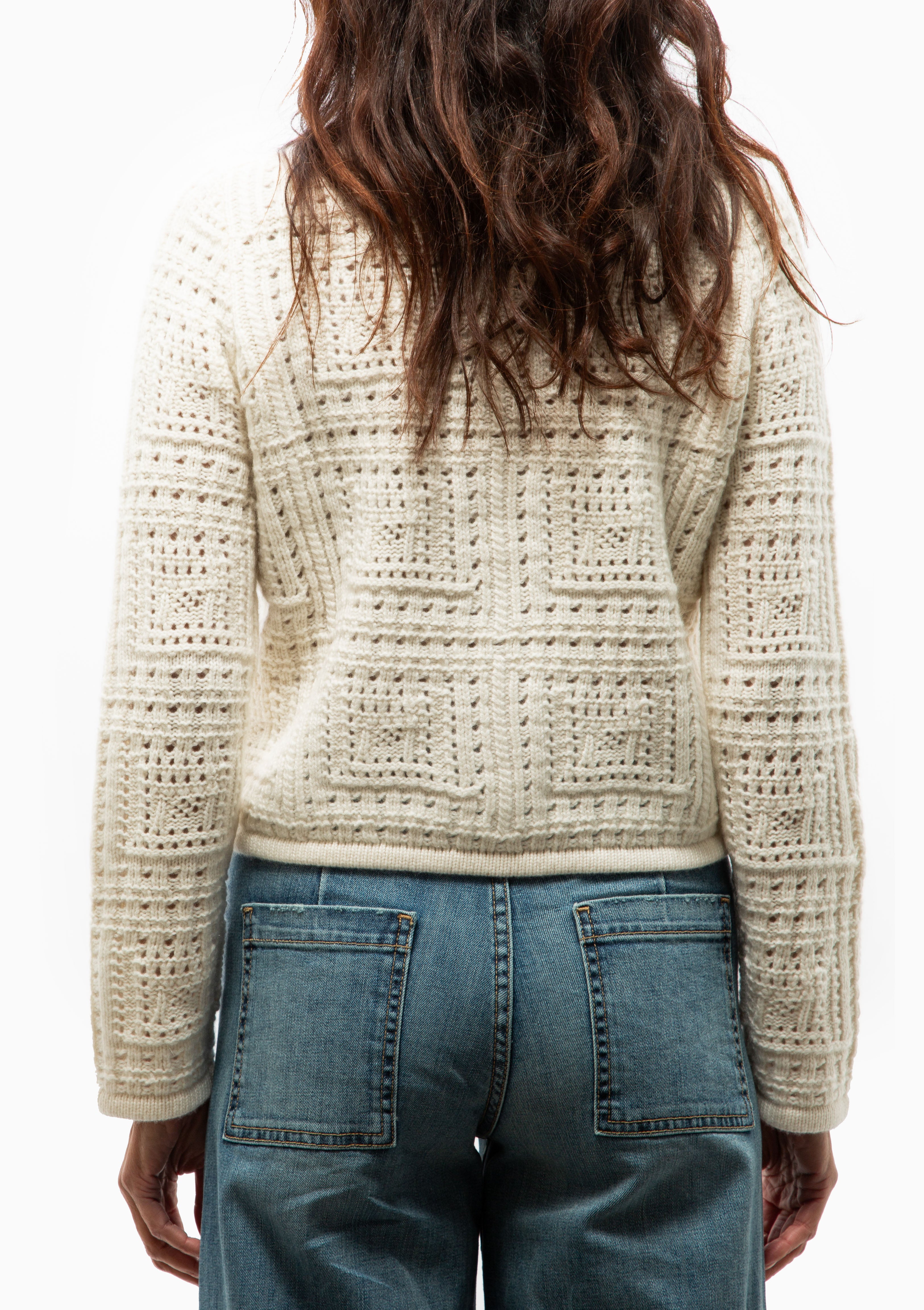 Harry Sweater Jacket | Ivory