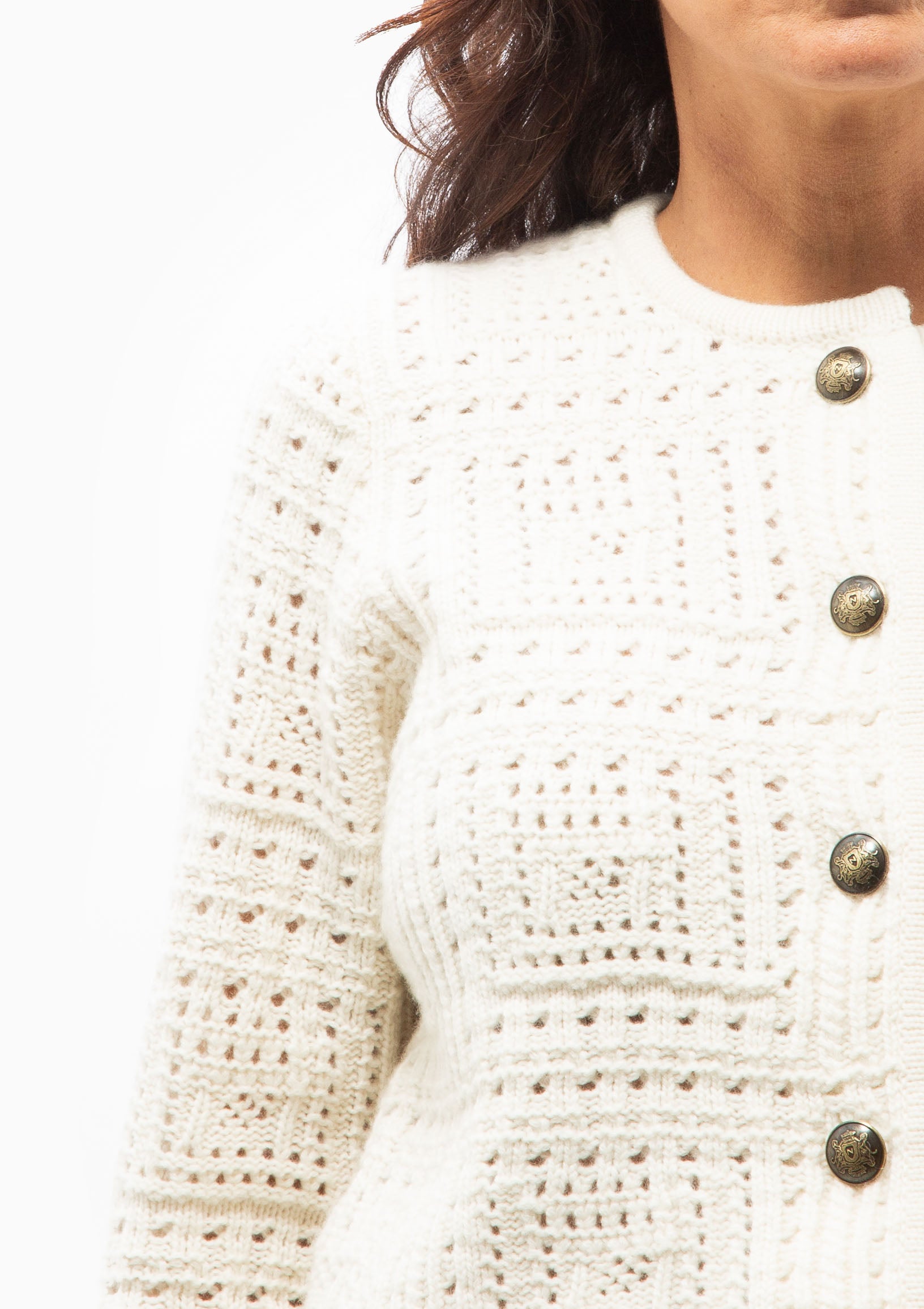 Harry Sweater Jacket | Ivory