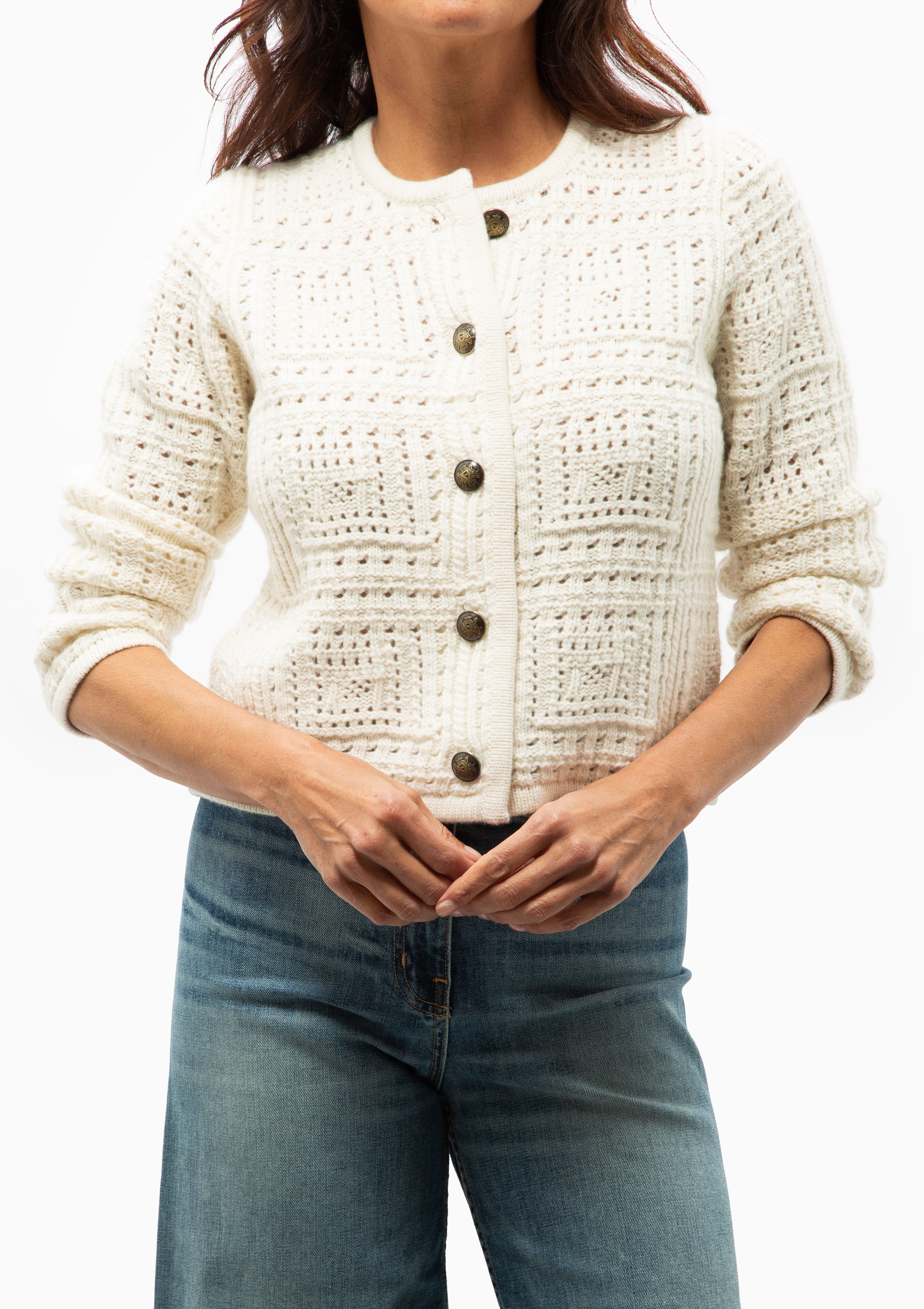 Harry Sweater Jacket | Ivory