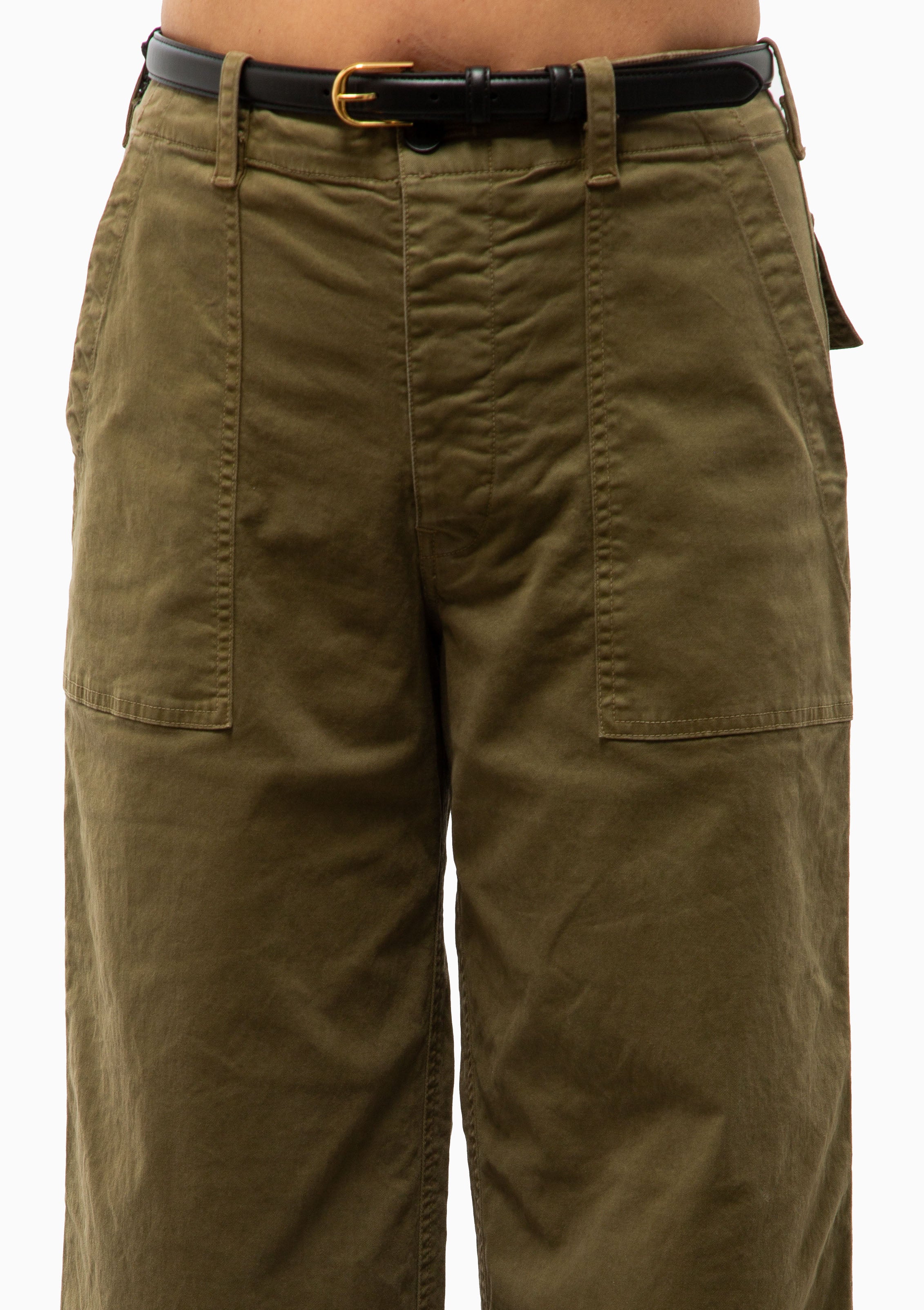 Leon Boy Pant | Military Green