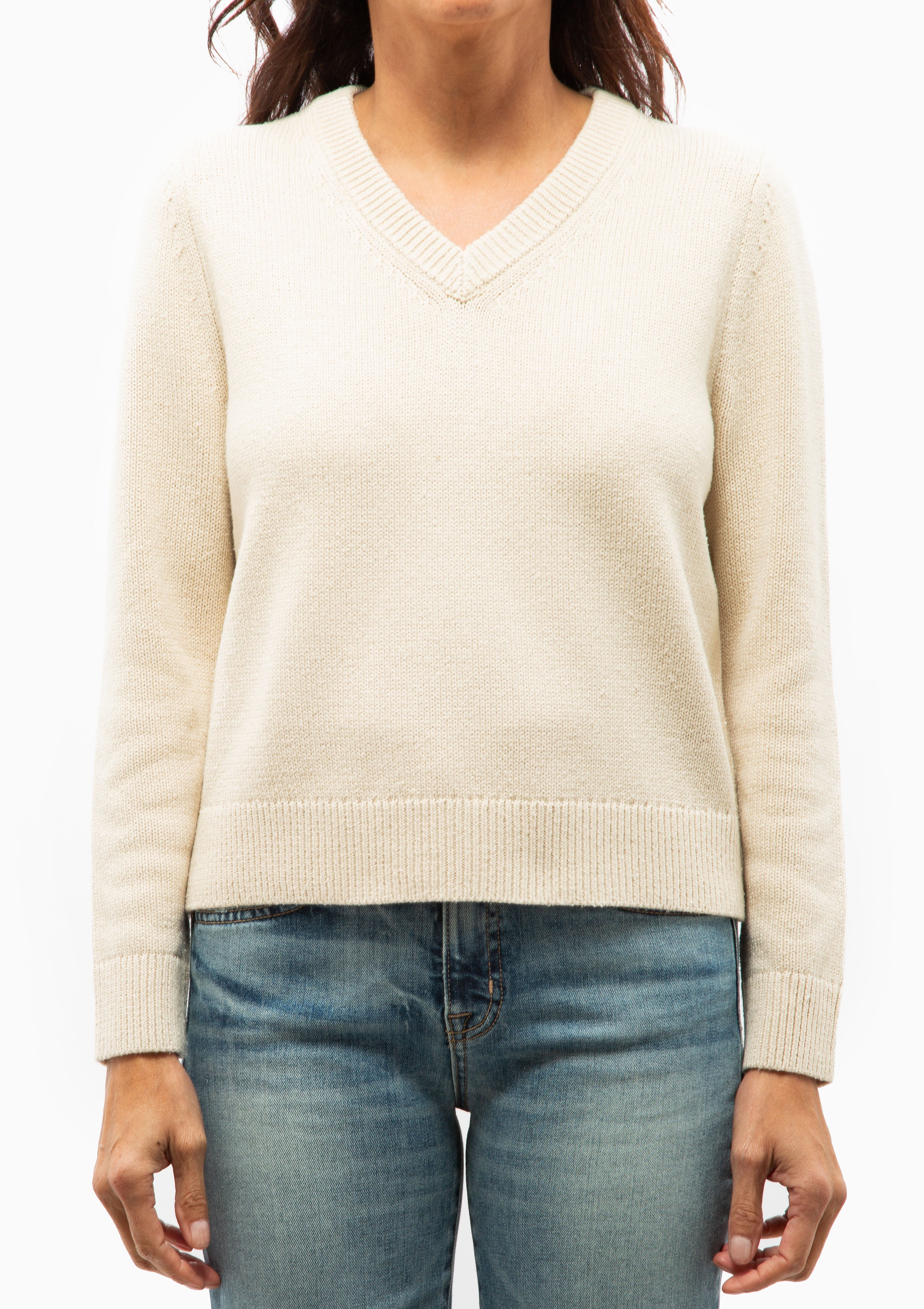 Priya Sweater | Ecru