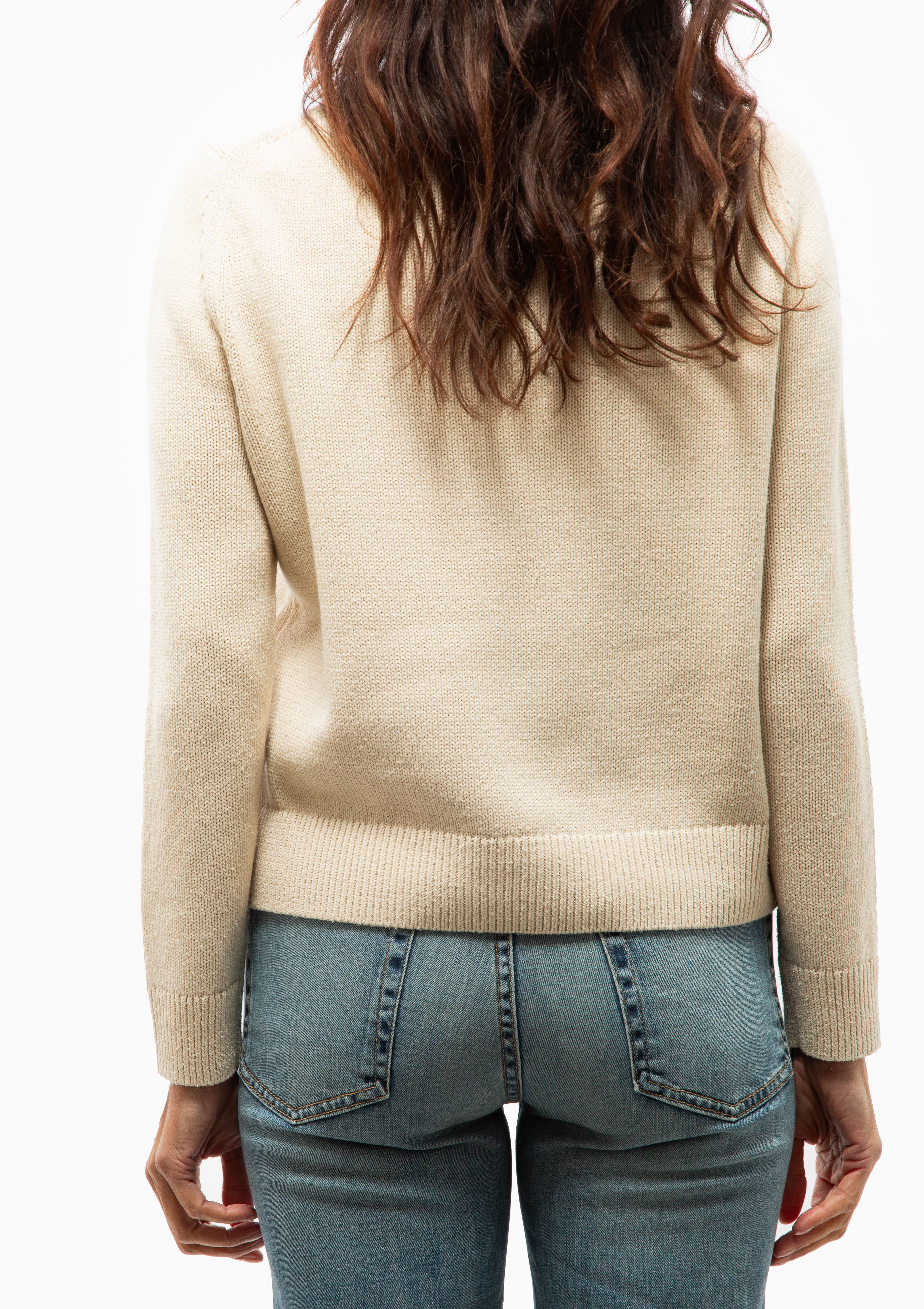 Priya Sweater | Ecru