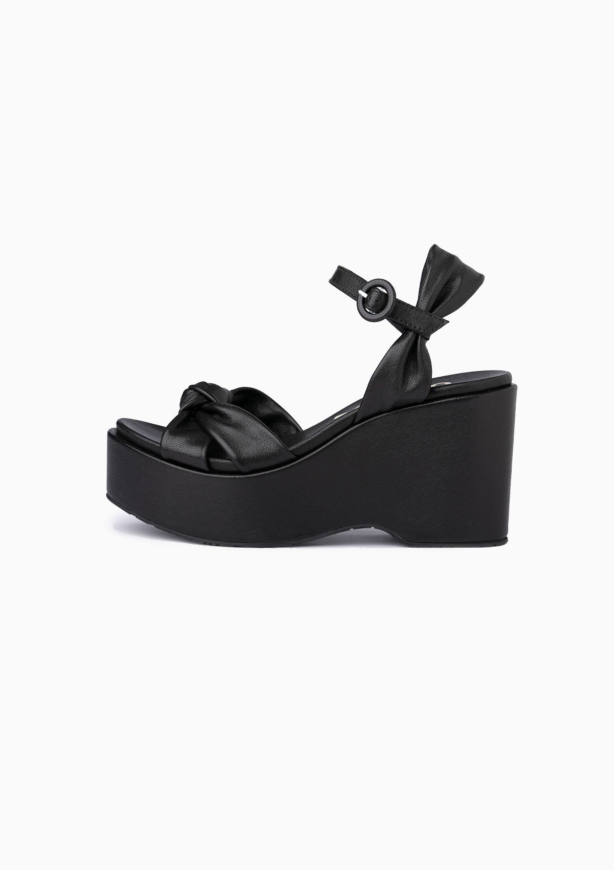 Dalila Wedge | Black Caprine