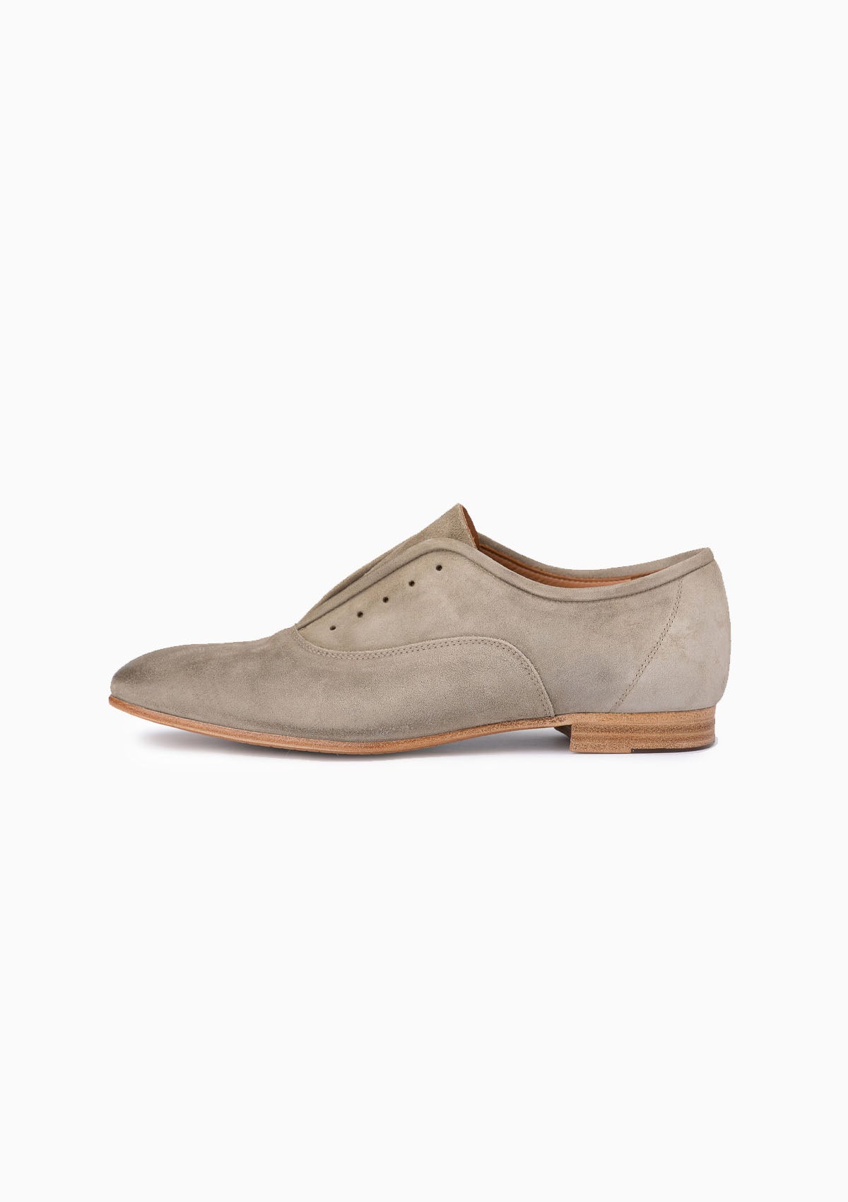 Gerti Oxford | Twill Bessie Suede