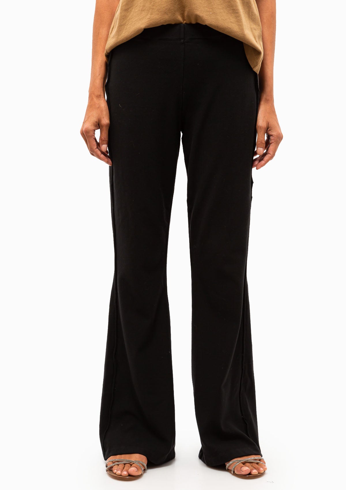 Soft Terry Sasha Pant | Black