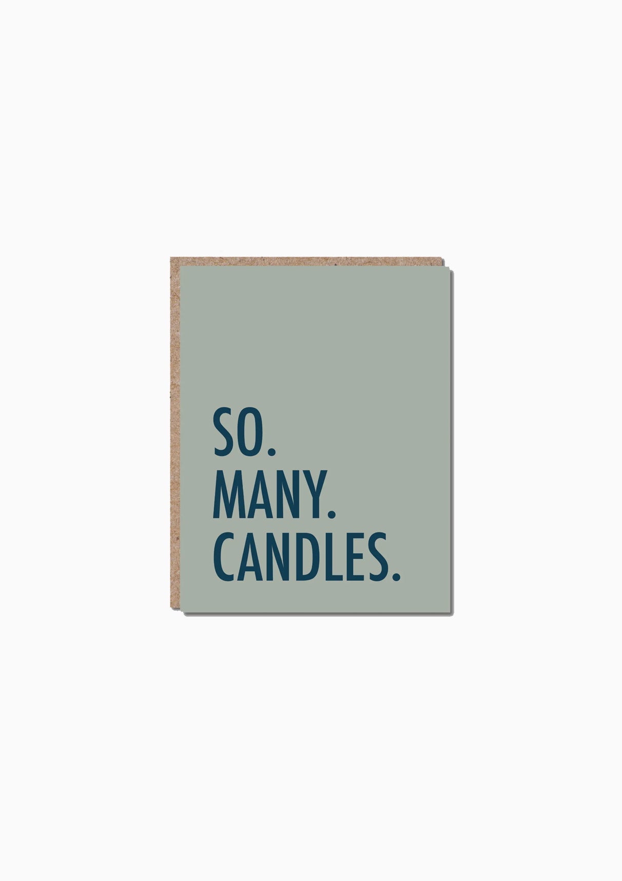 So Many Candles Funny Birthday Greeting Card