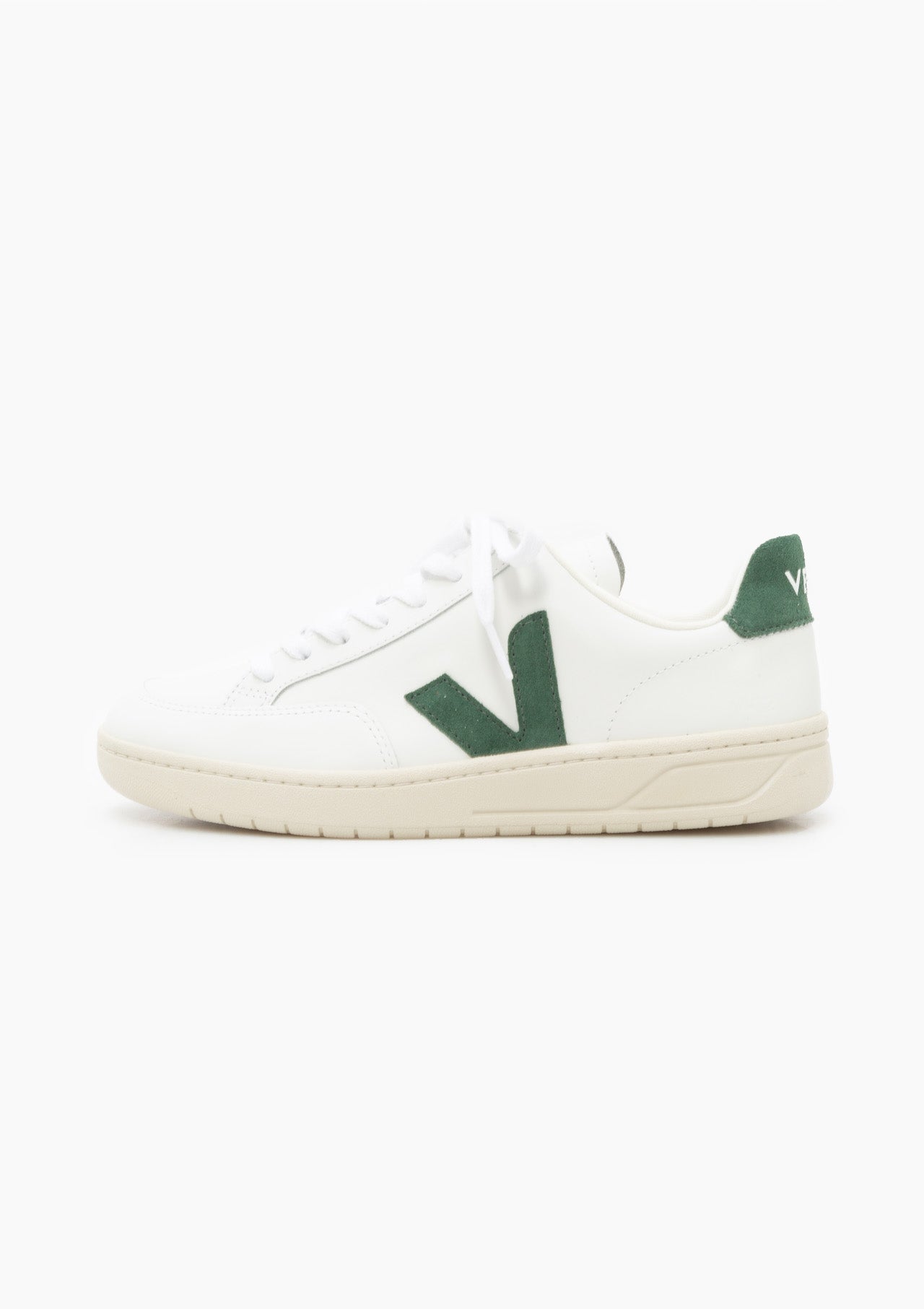 V-12 Leather Sneaker | White Cyprus