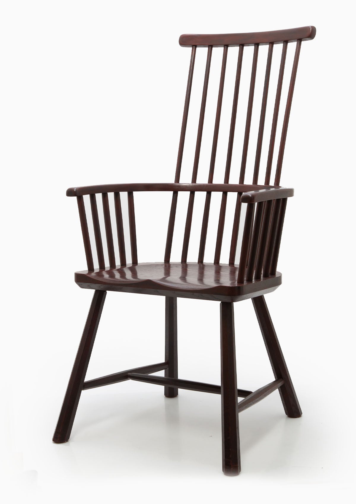 Welsh Stick Chair | Solid Red & White Oak