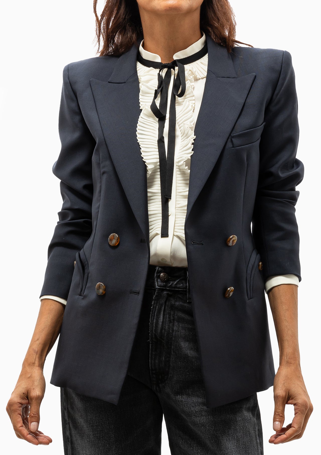 Charmer Blazer | First Class Navy