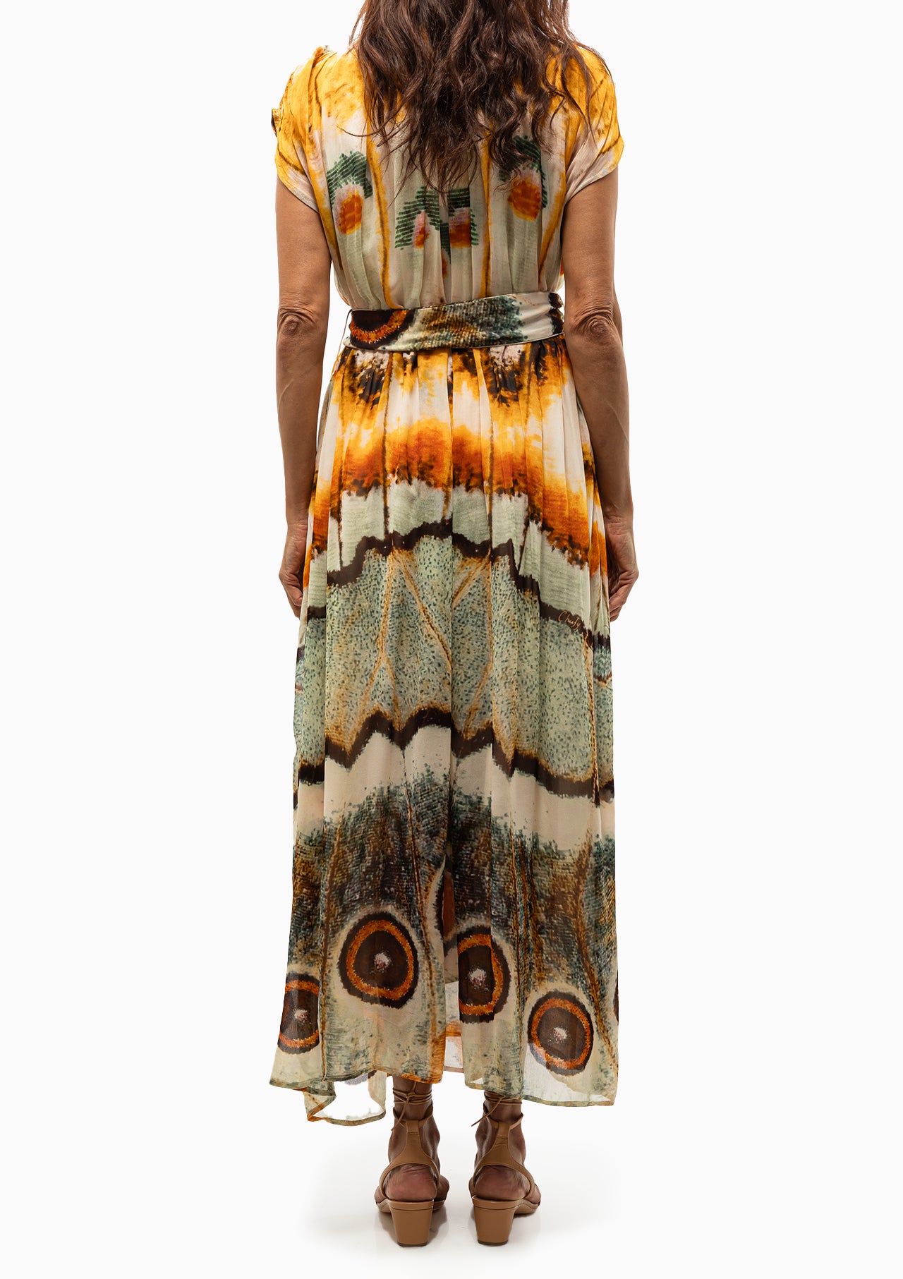 Nubia Maxi Dress | Petal Skin Yellow