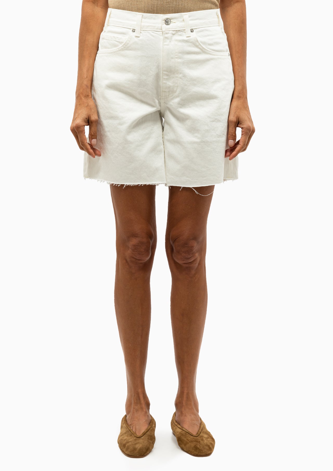 Russel Denim Short | Cream