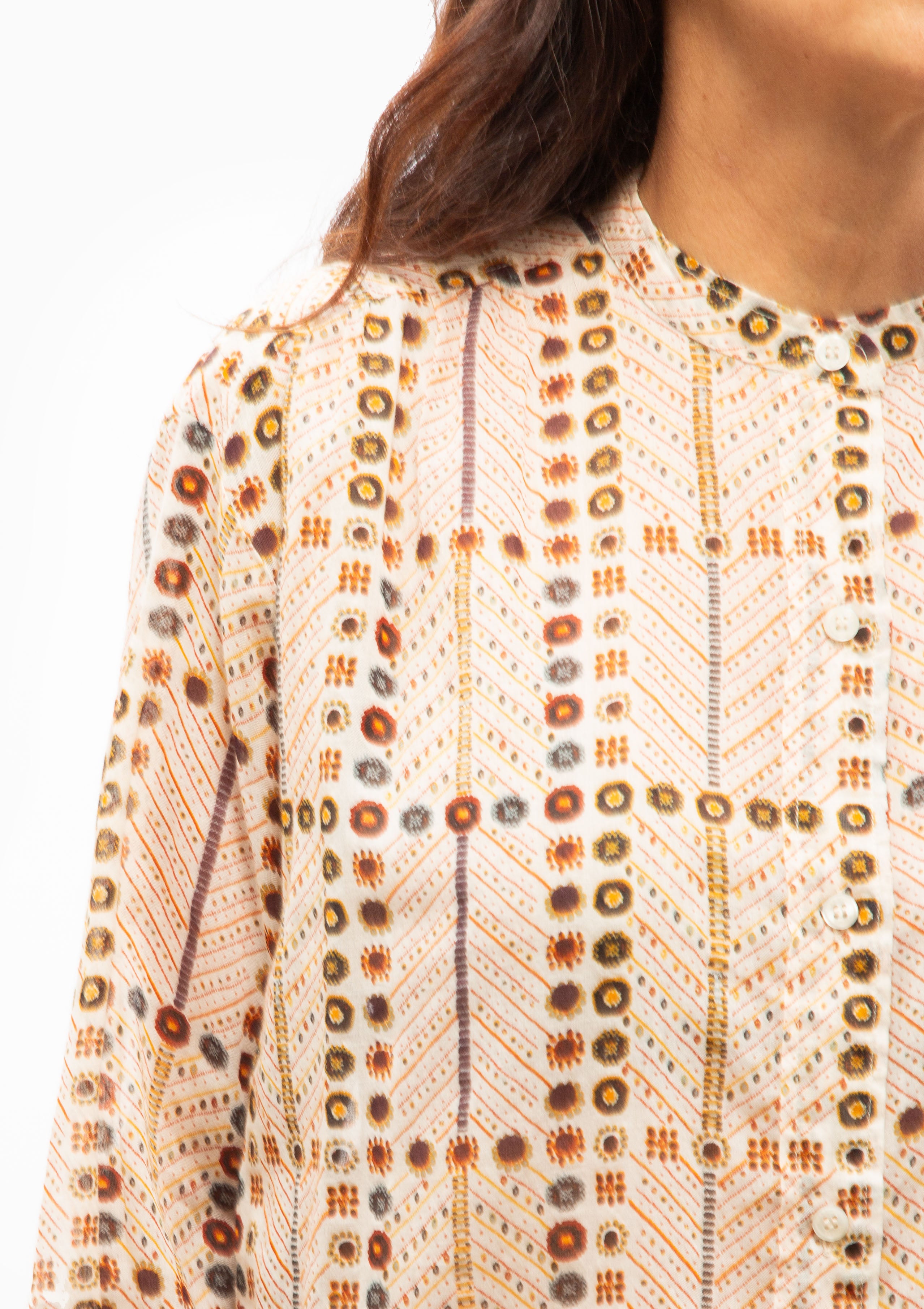 Mexica Blouse | Ecru