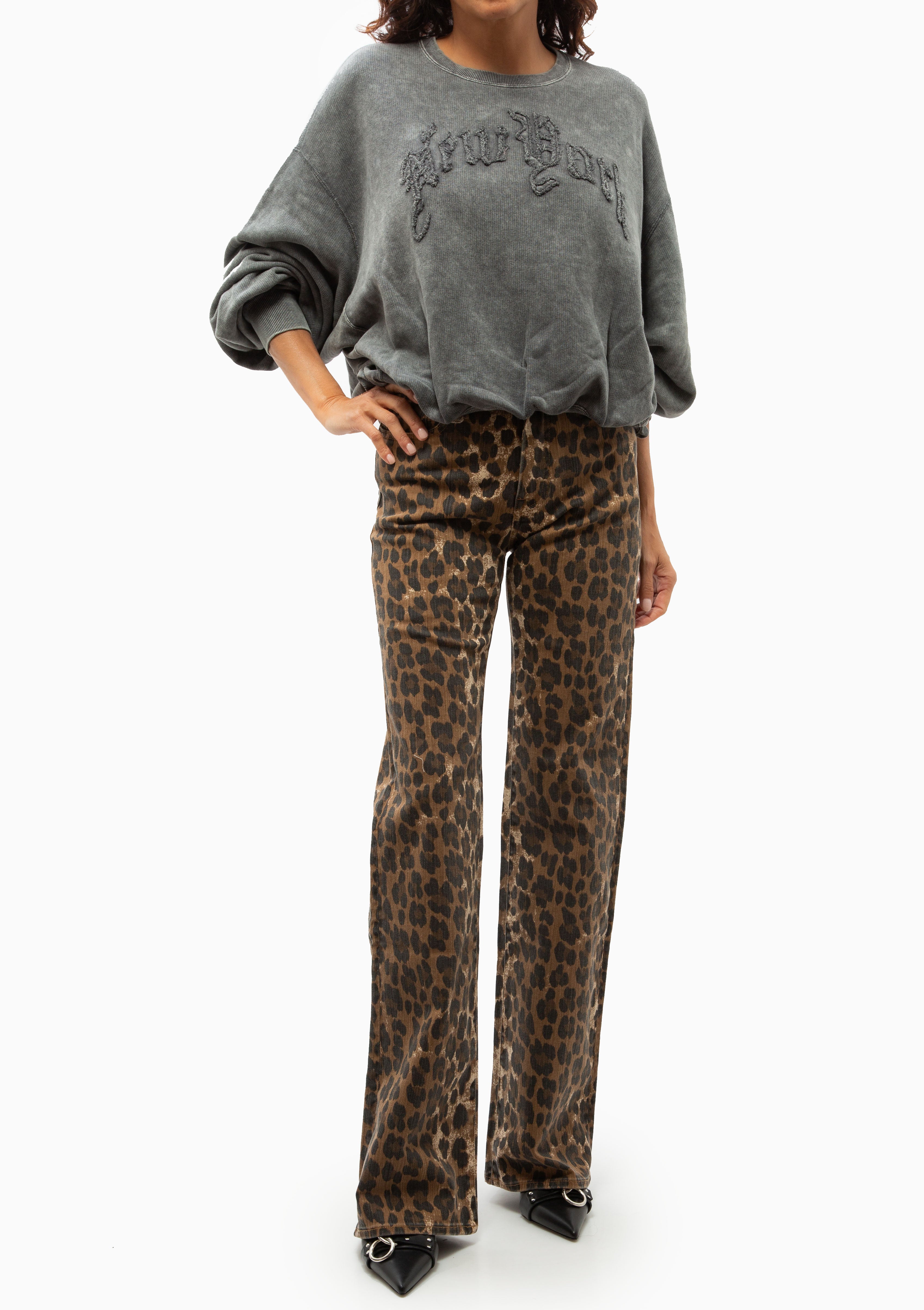 Jane Jean | Stone Washed Leopard