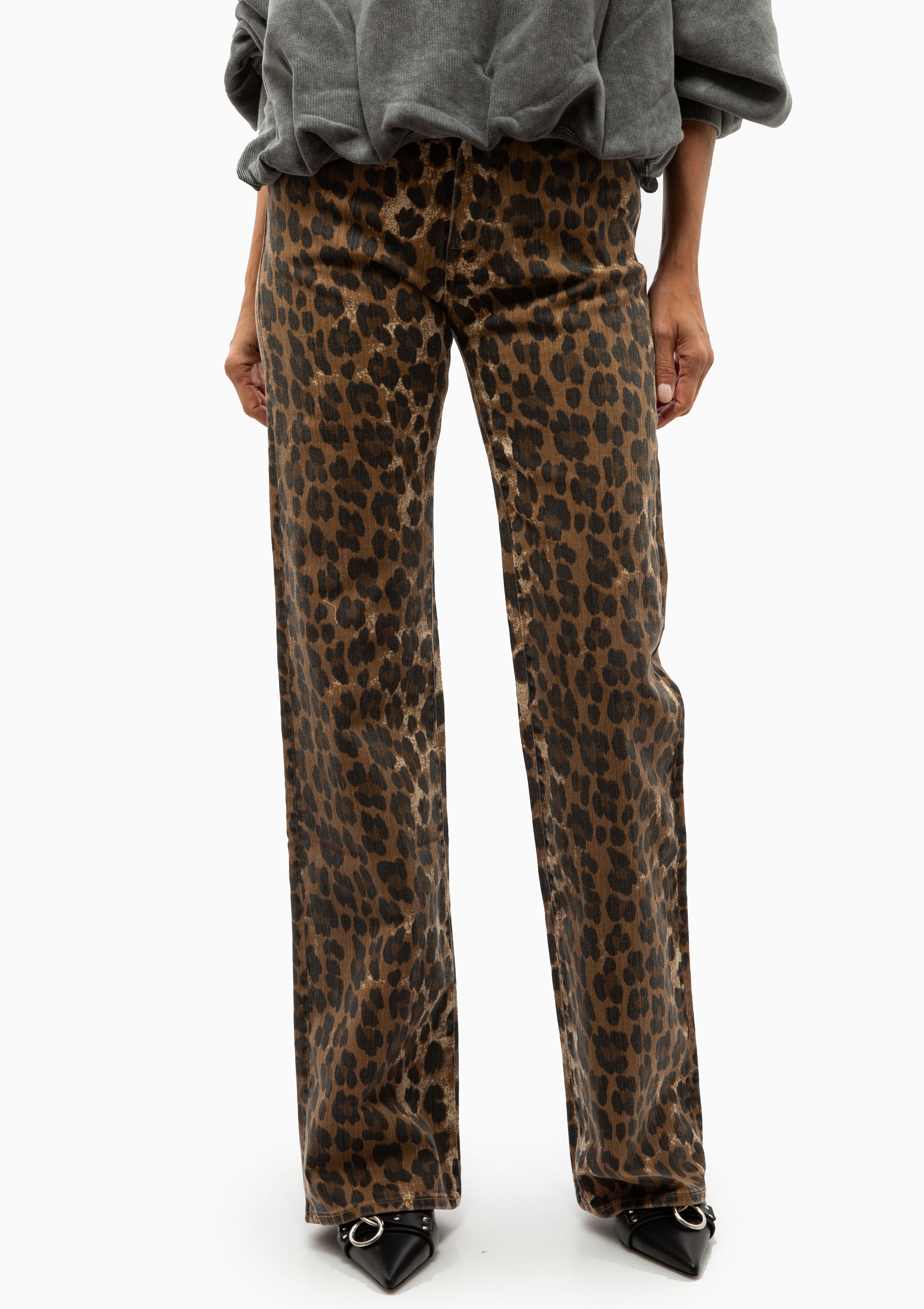 Jane Jean | Stone Washed Leopard