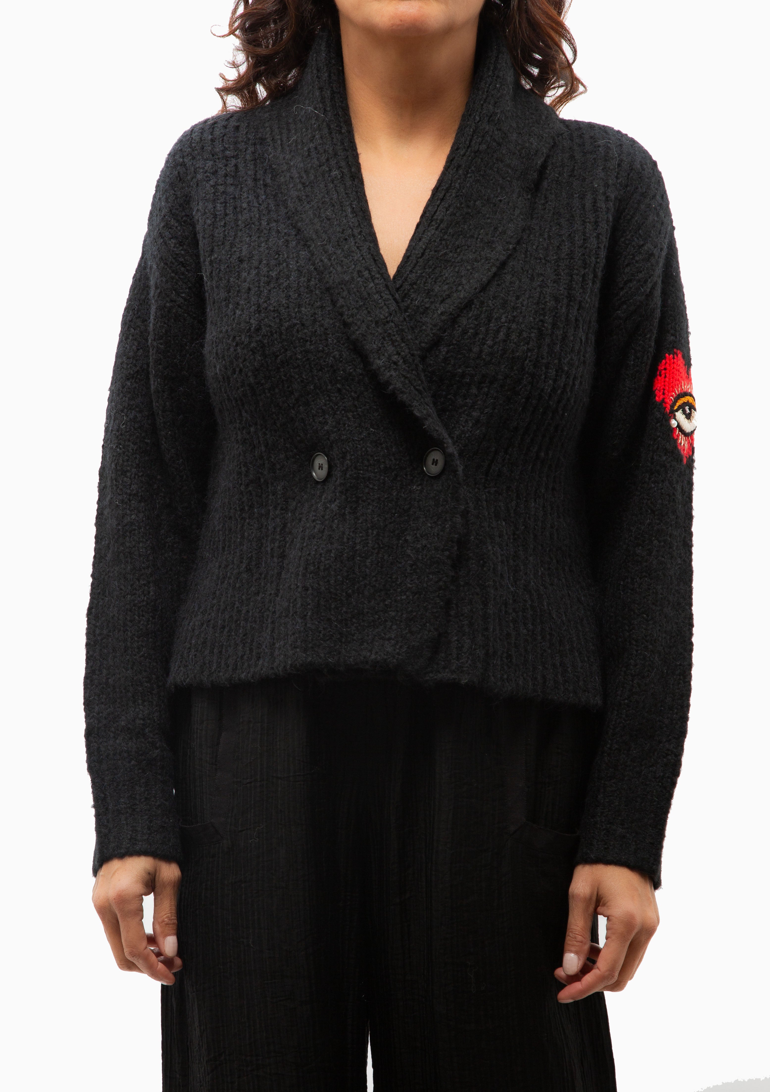 Arcadia Cardigan | Black