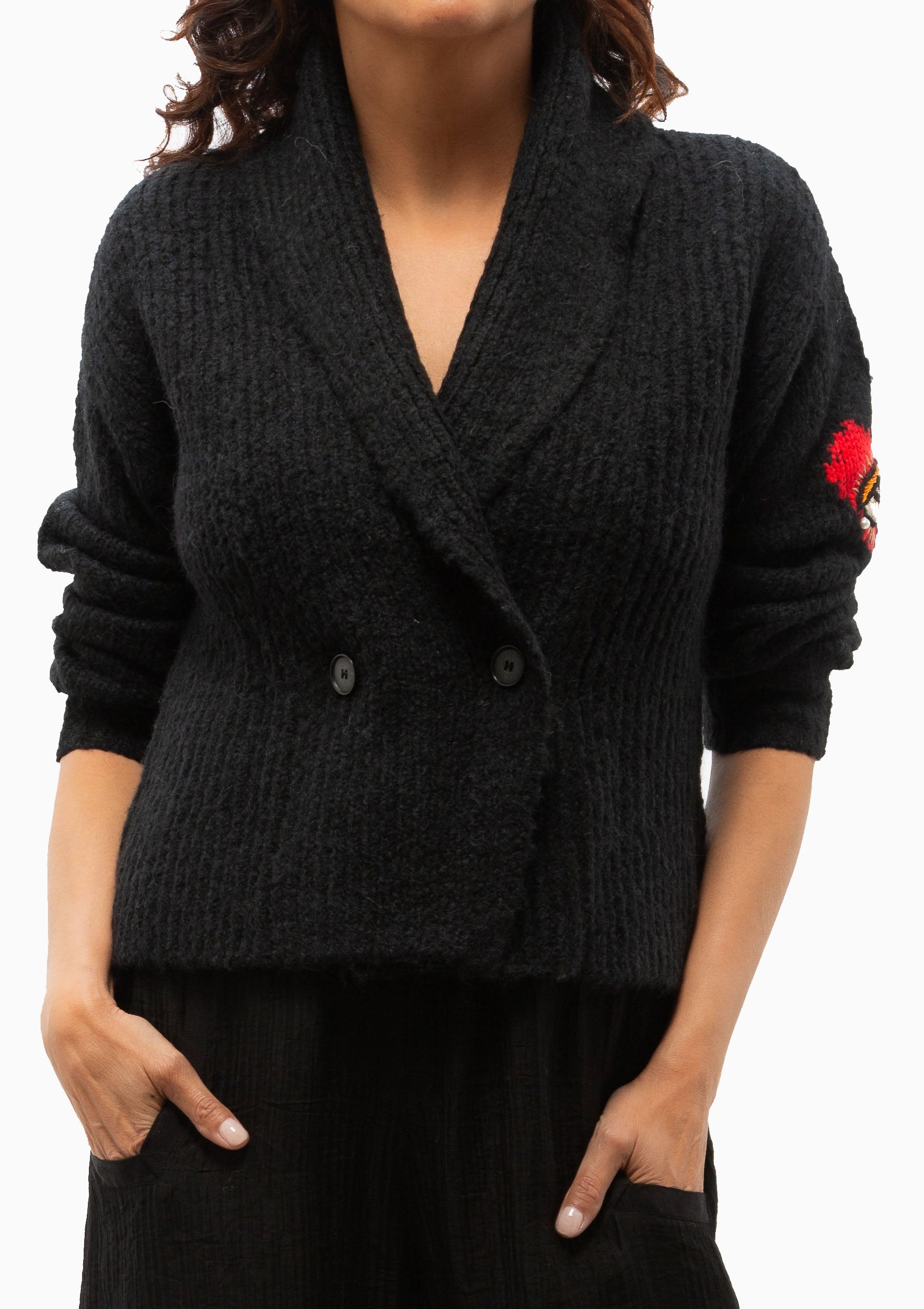 Arcadia Cardigan | Black